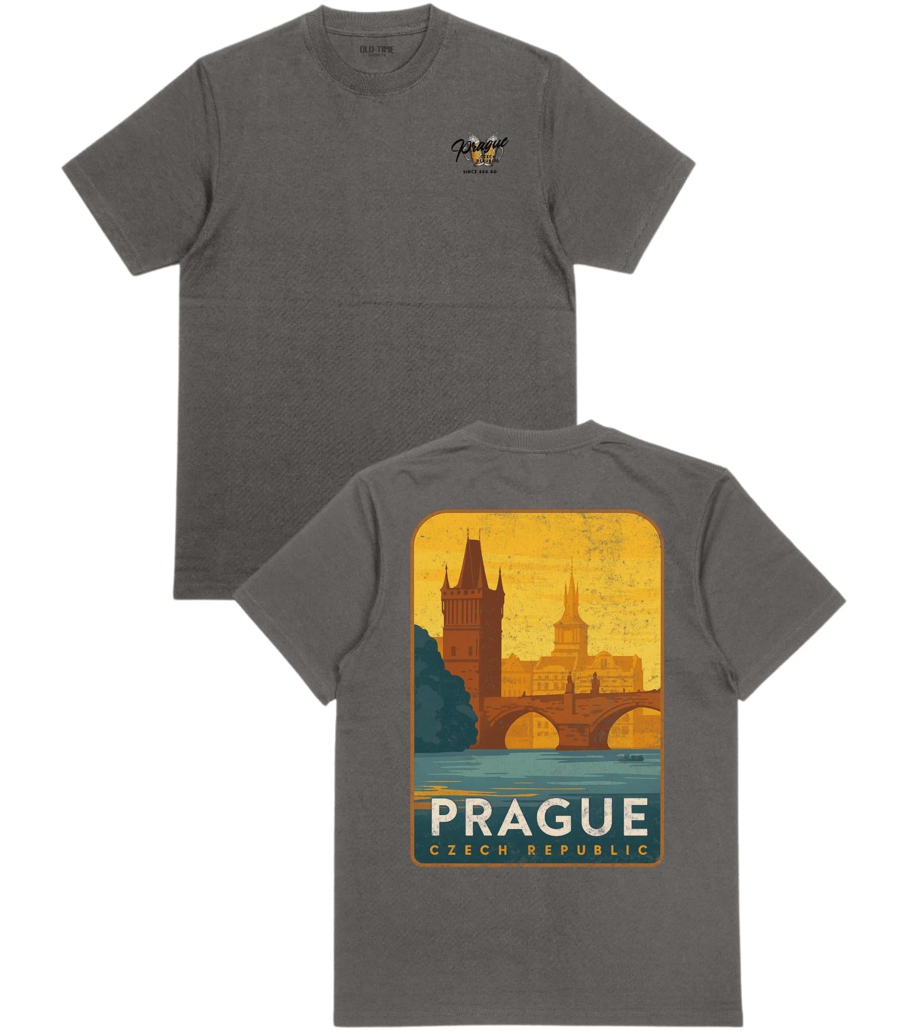 Prague T-Shirt - Old Time Sports