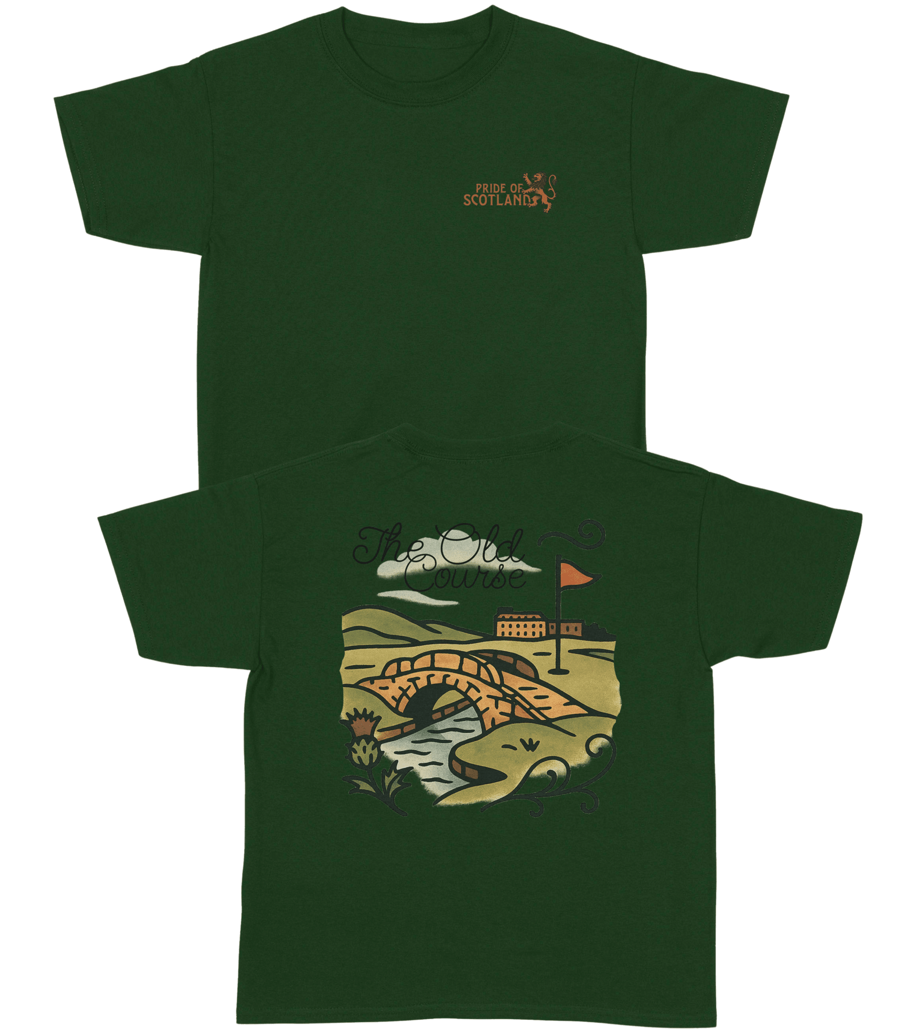 Pride of Scotland YOUTH T-Shirt - Old Time Sports