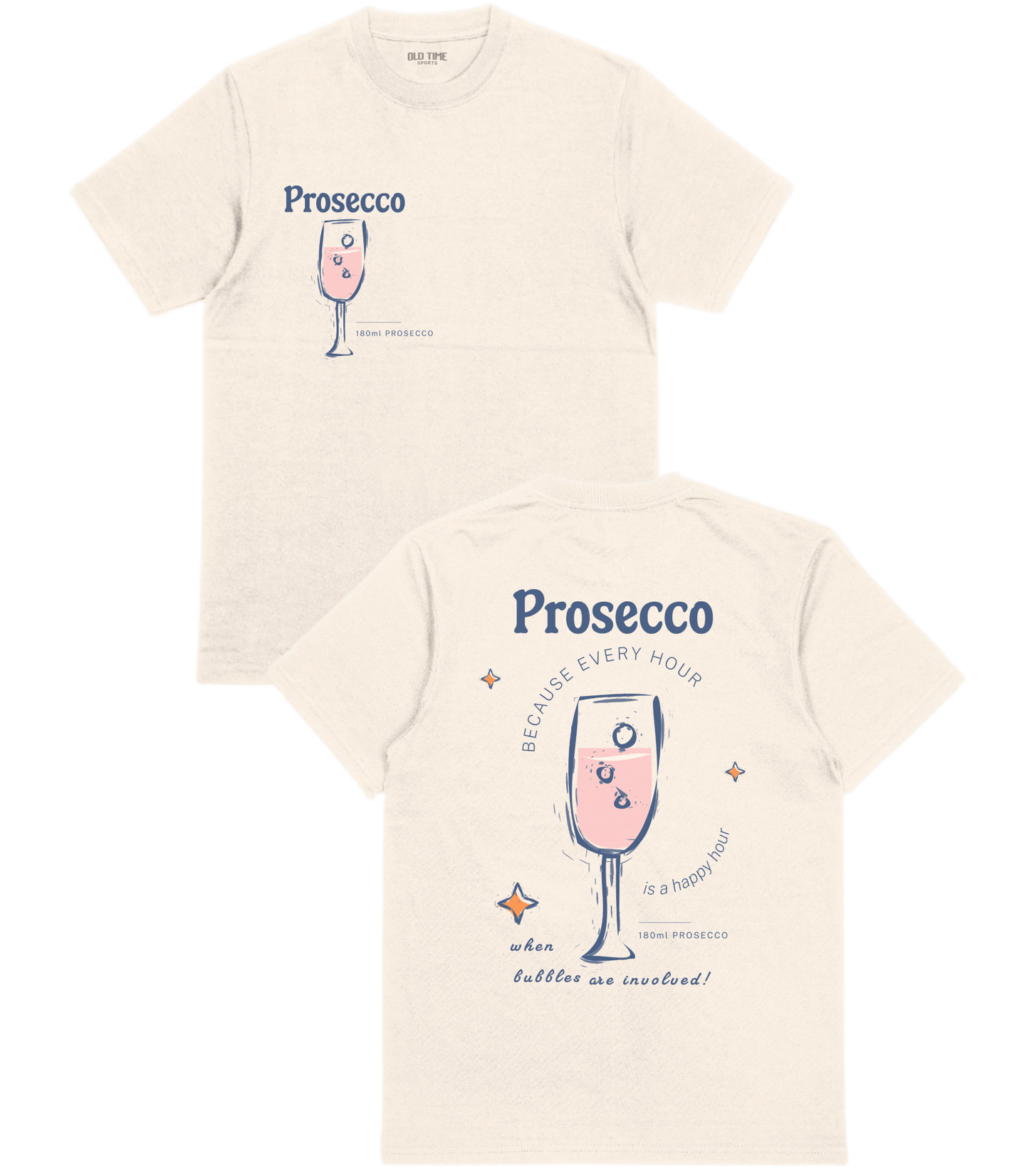 Prosecco T-Shirt - Old Time Sports