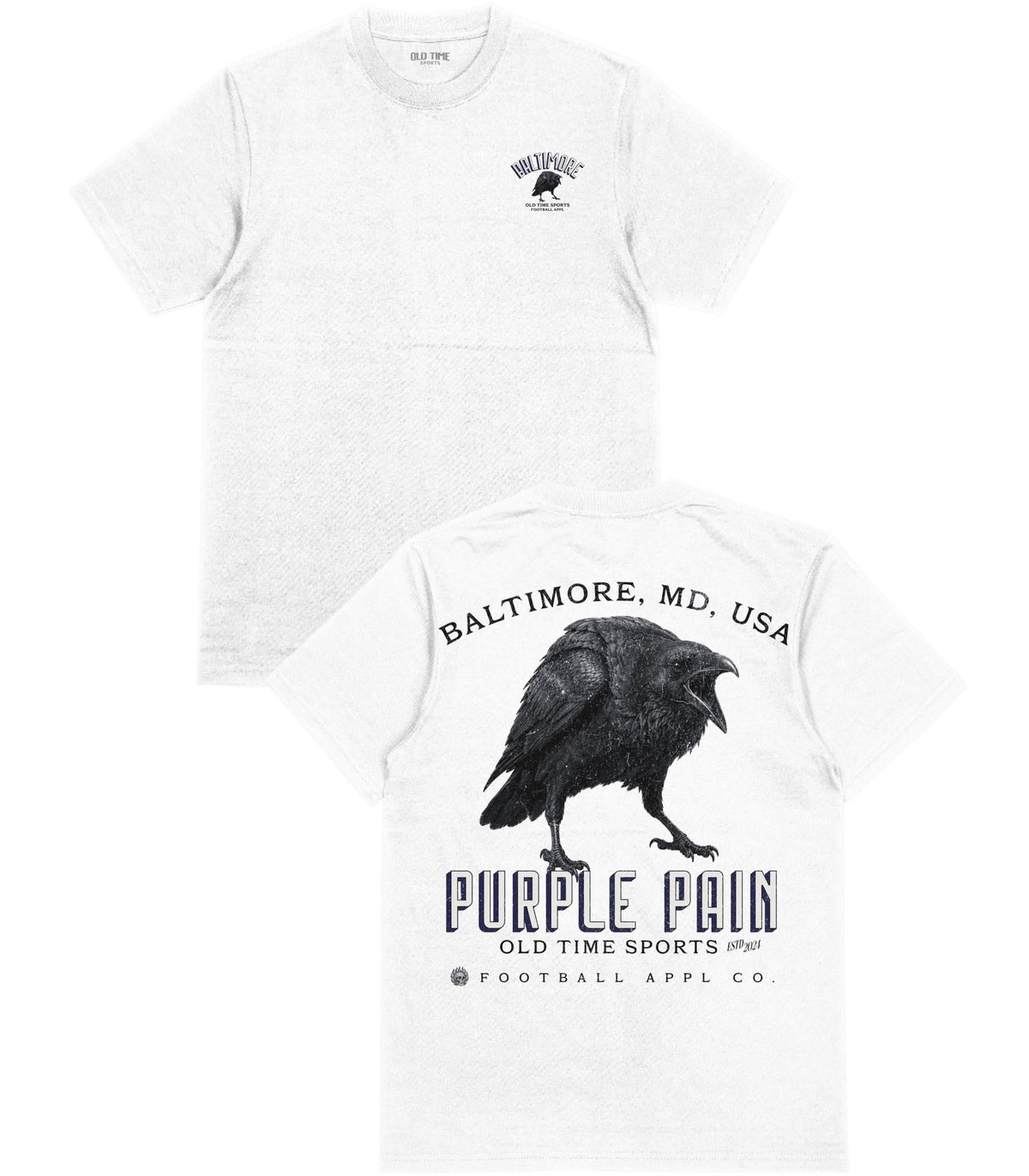 Purple Pain T-Shirt - Old Time Sports