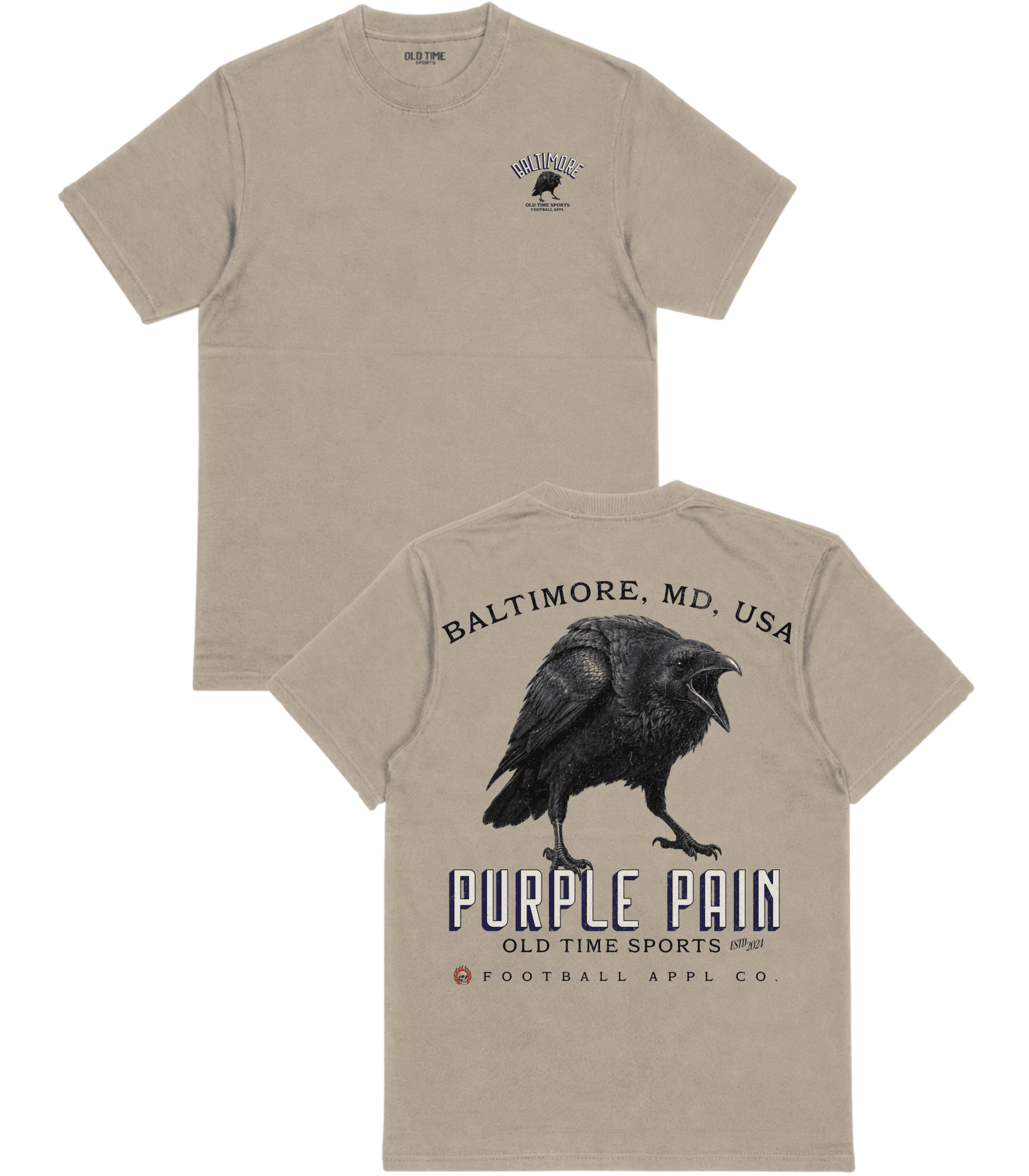 Purple Pain T-Shirt - Old Time Sports