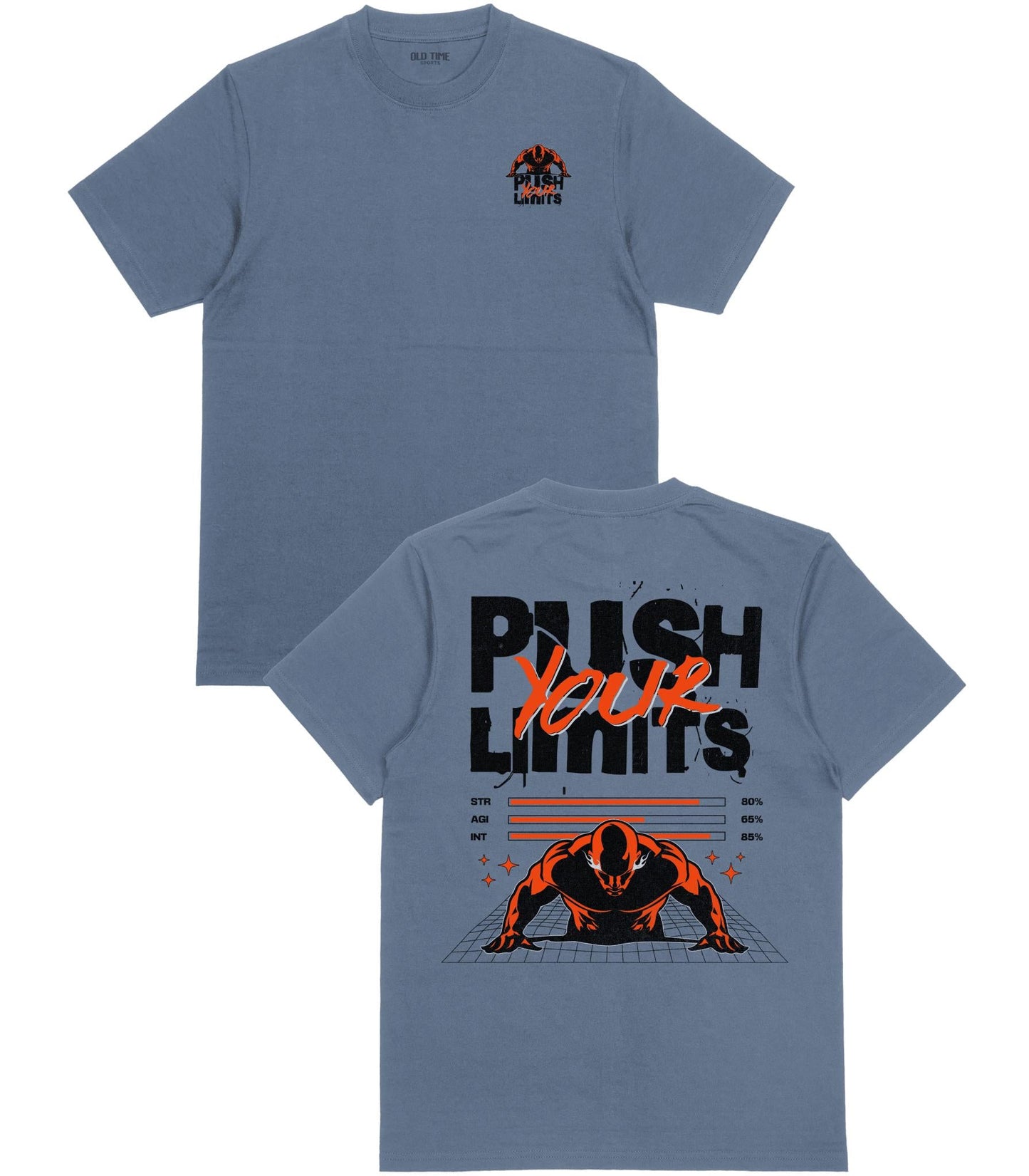 Push Your Limits T-shirt - Old Time Sports
