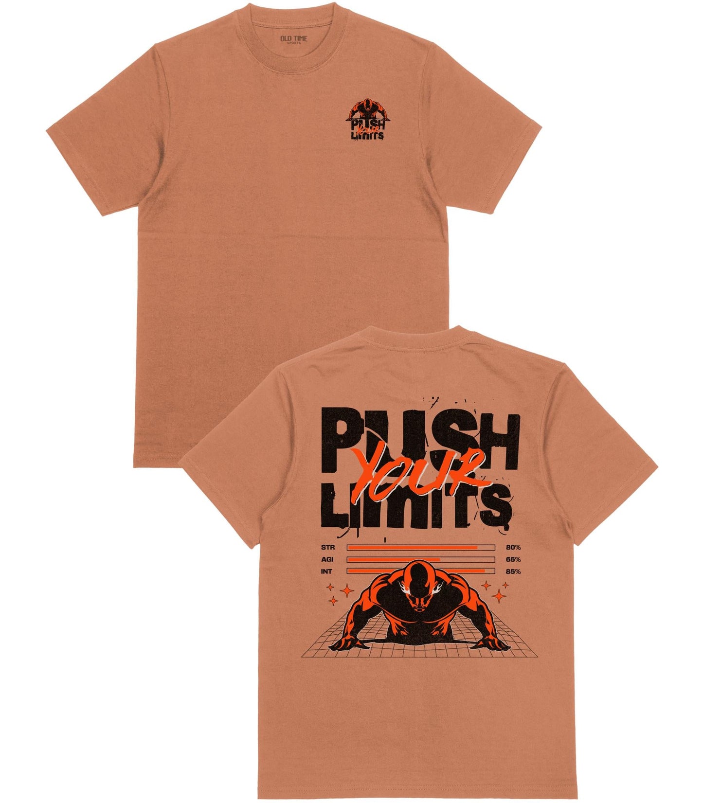 Push Your Limits T-shirt - Old Time Sports