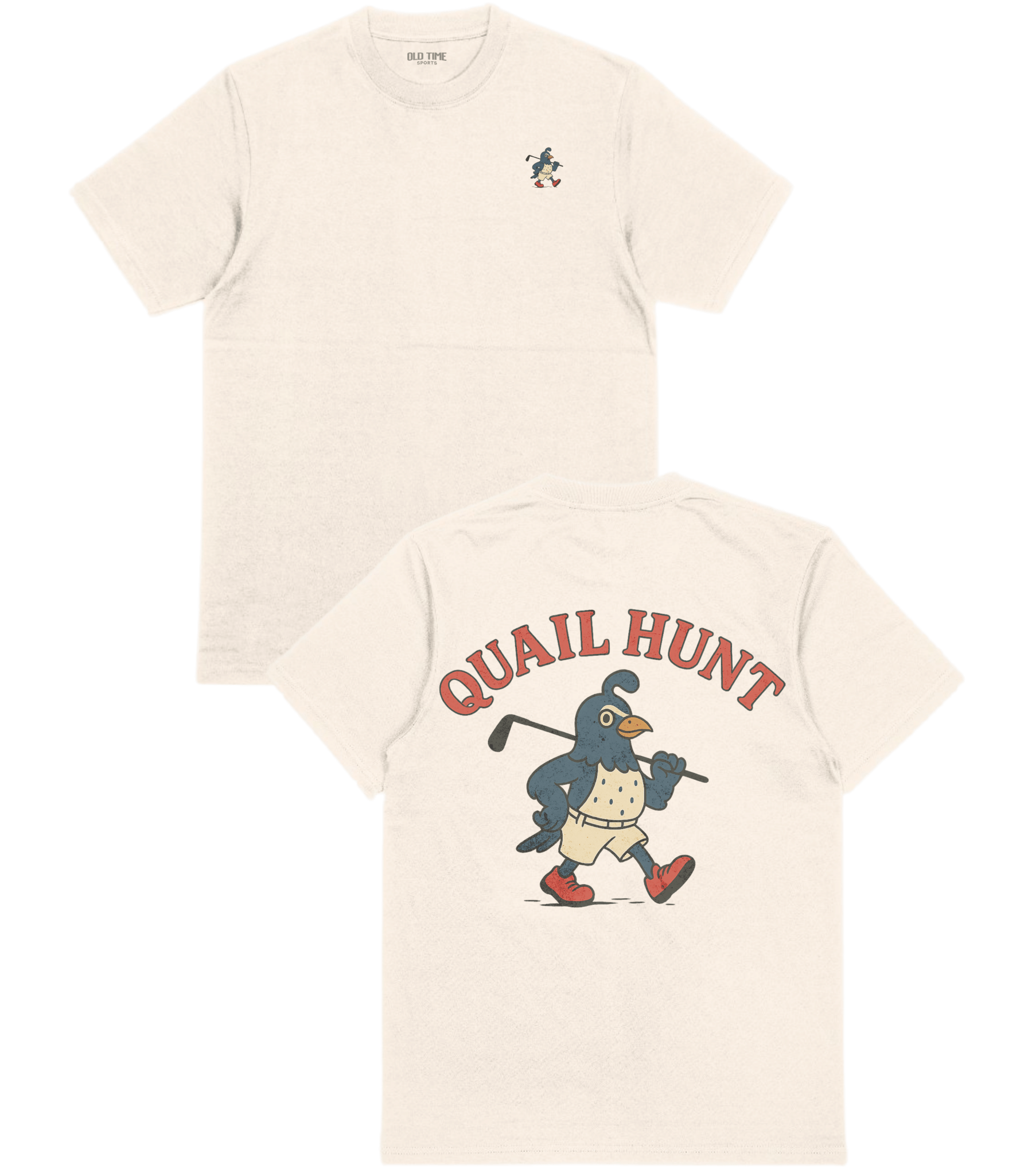 Quail Hunt T-Shirt - Old Time Sports