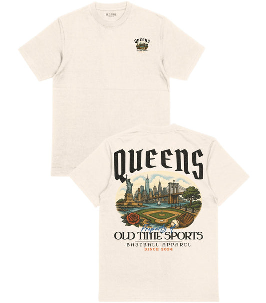Queens Baseball T-Shirt - Old Time Sports