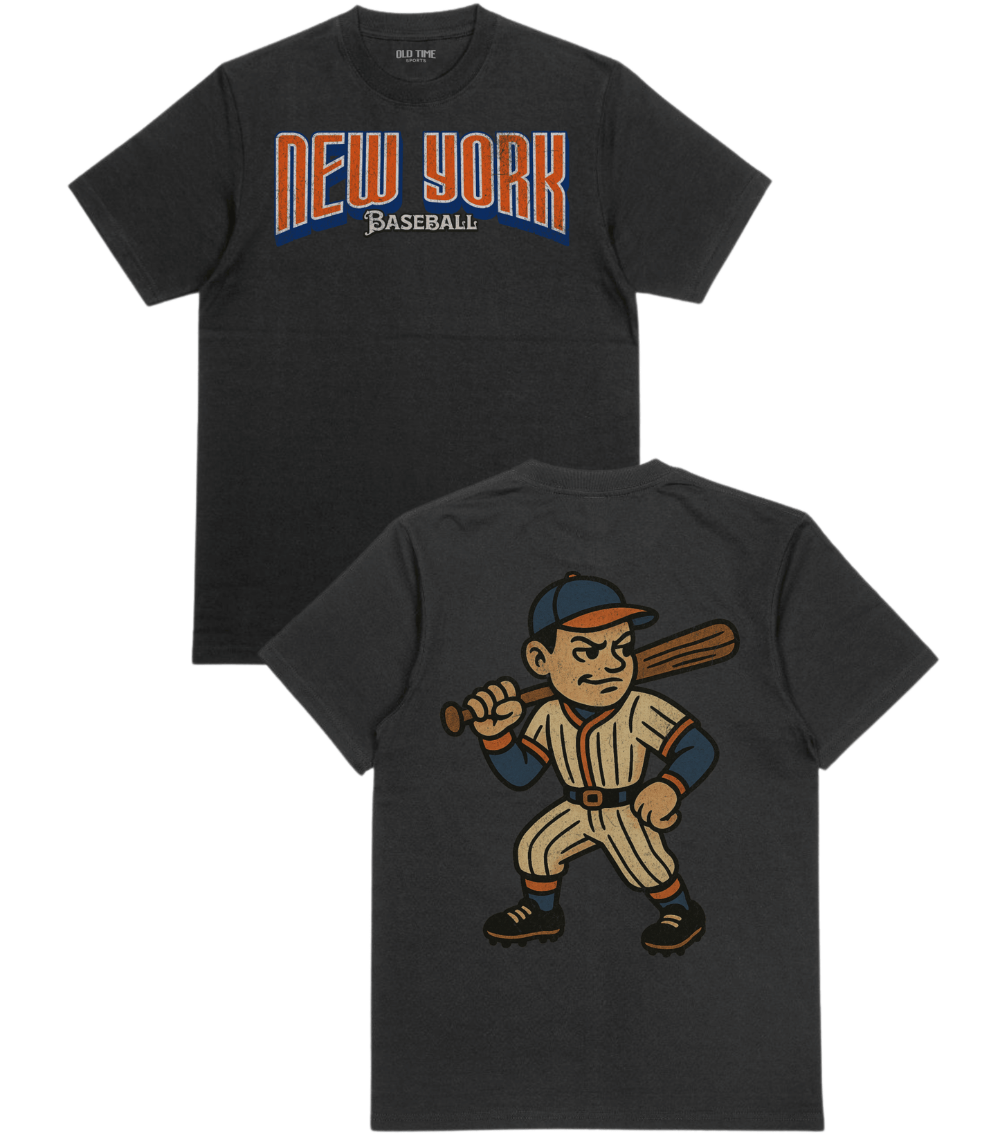 Queens Baseball Team T-Shirt - Old Time Sports