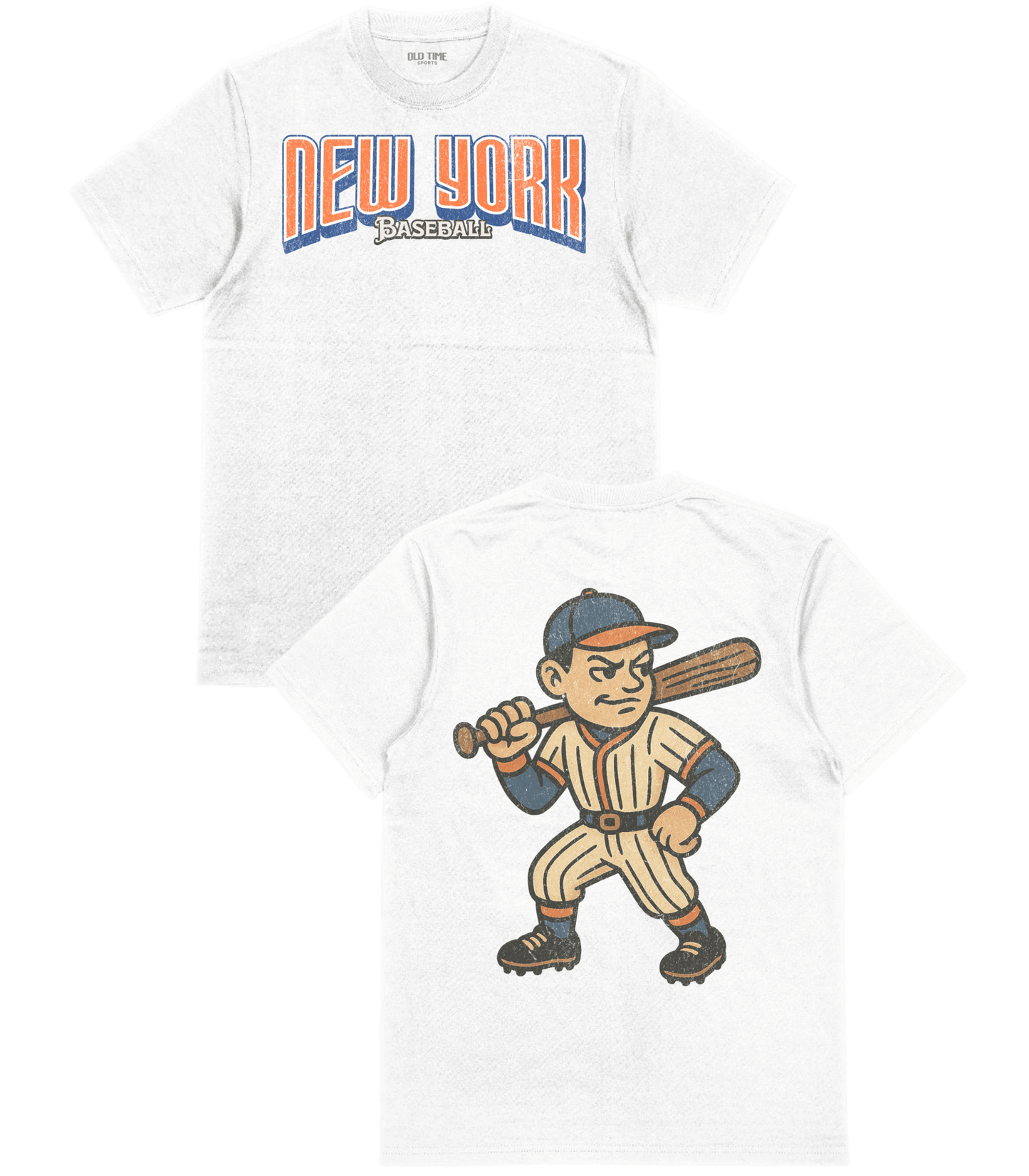 Queens Baseball Team T-Shirt - Old Time Sports