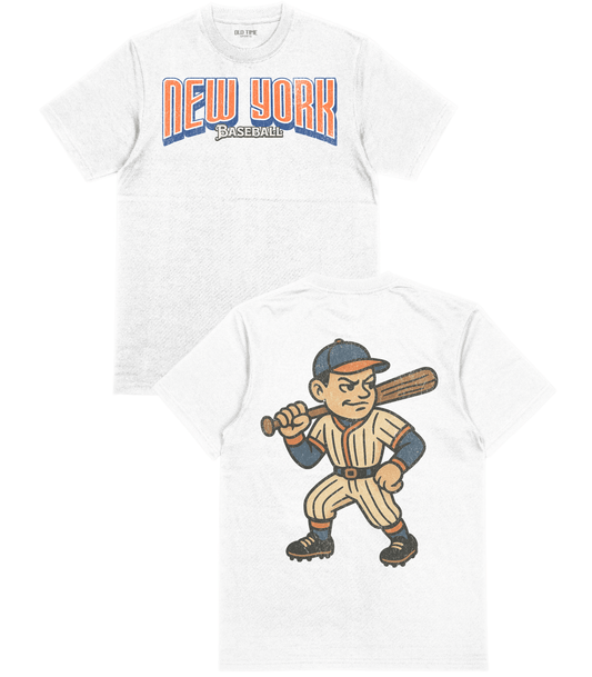 Queens Baseball Team T-Shirt - Old Time Sports