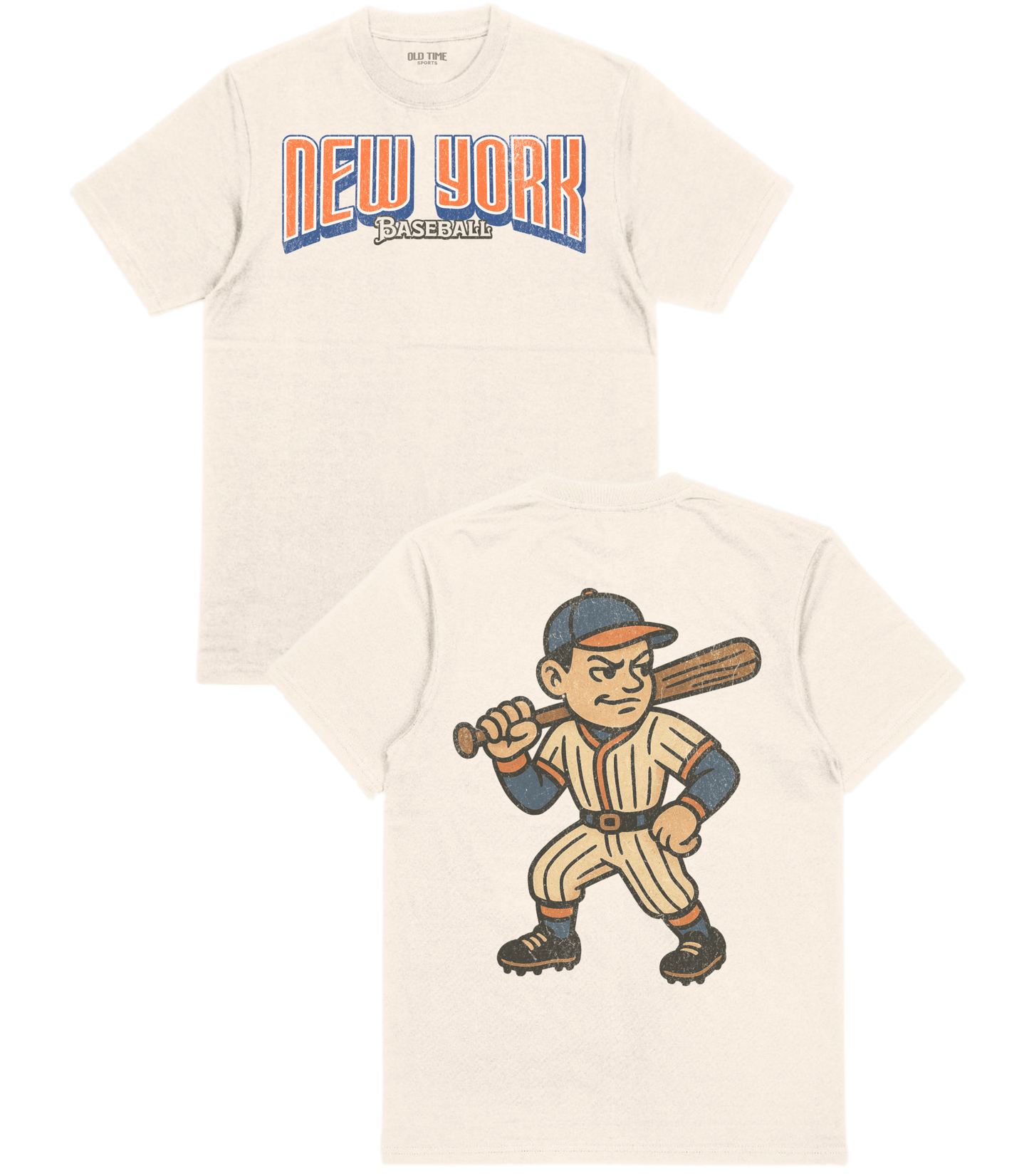 Queens Baseball Team T-Shirt - Old Time Sports