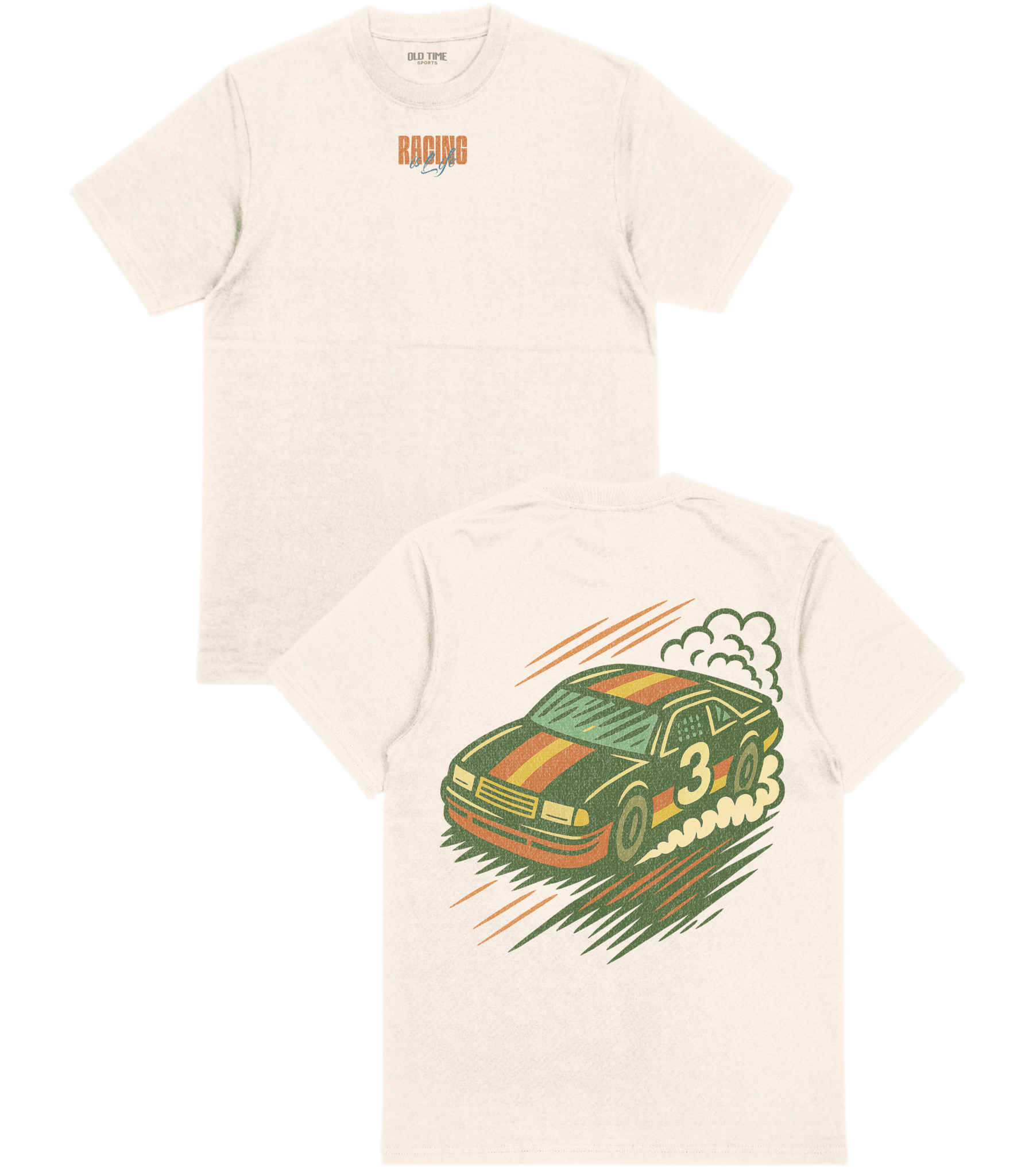 Racing is Life T-Shirt - Old Time Sports