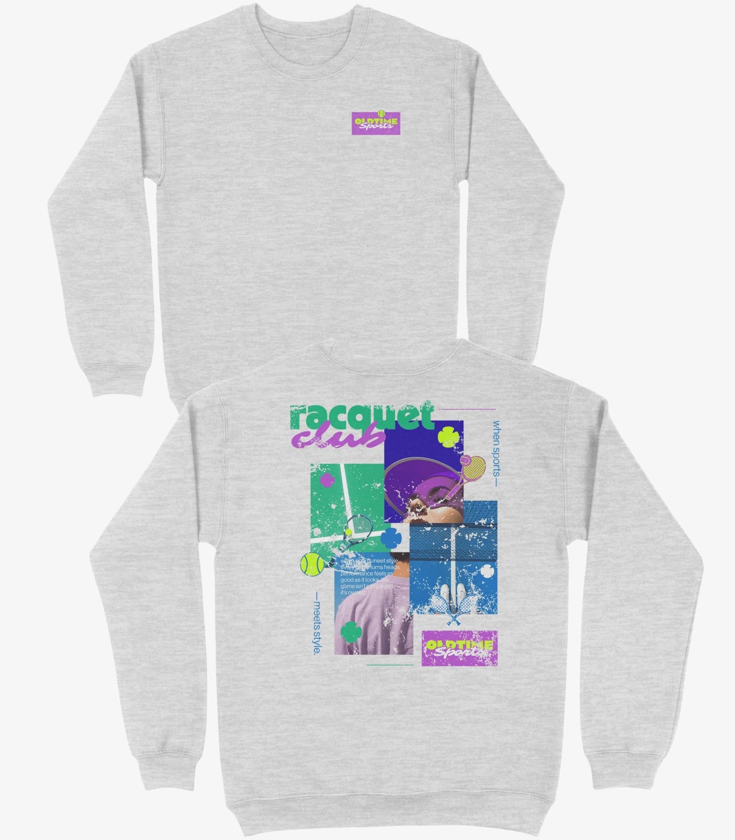 Racquet Club Basic Crewneck - Old Time Sports
