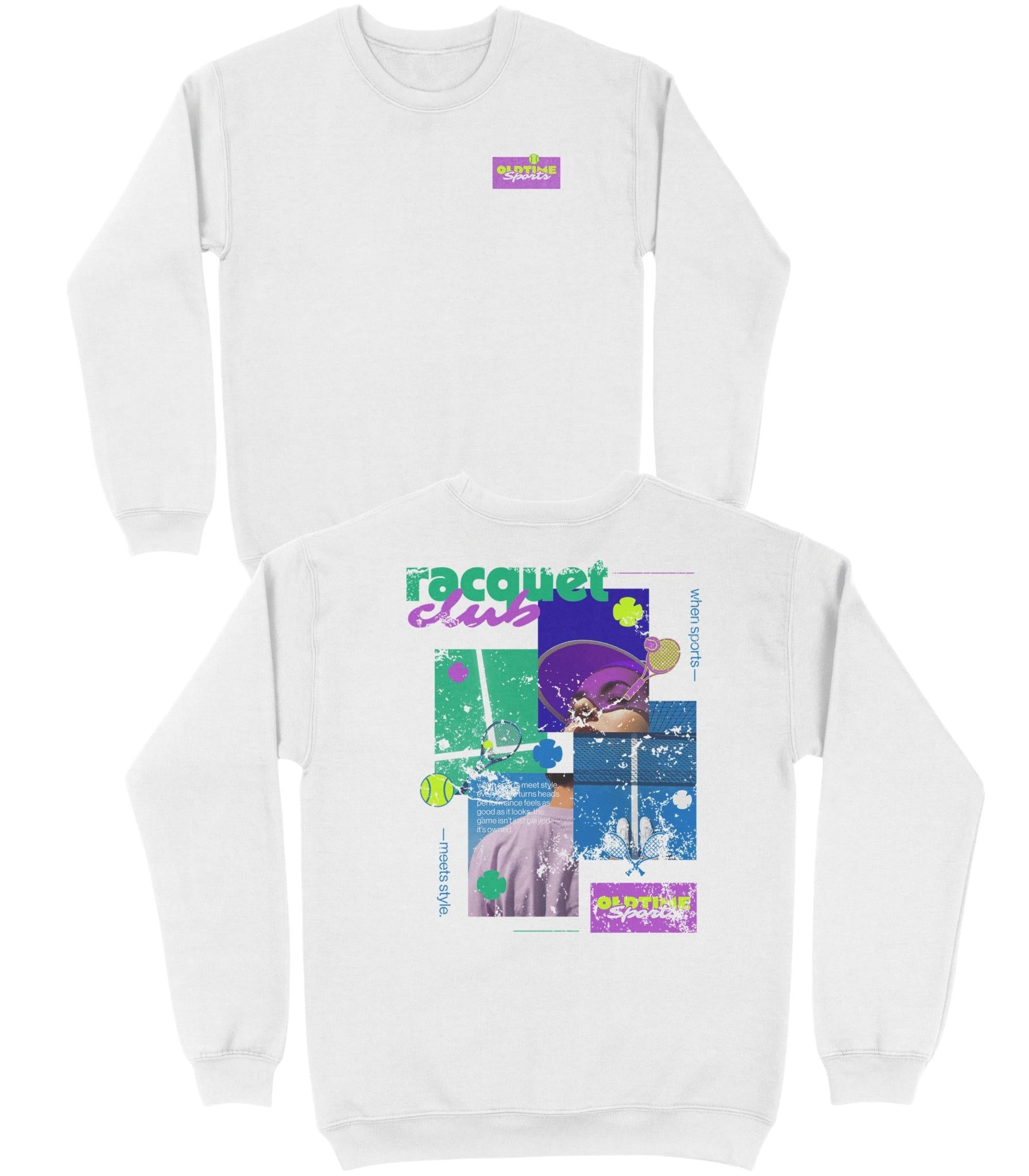 Racquet Club Basic Crewneck - Old Time Sports