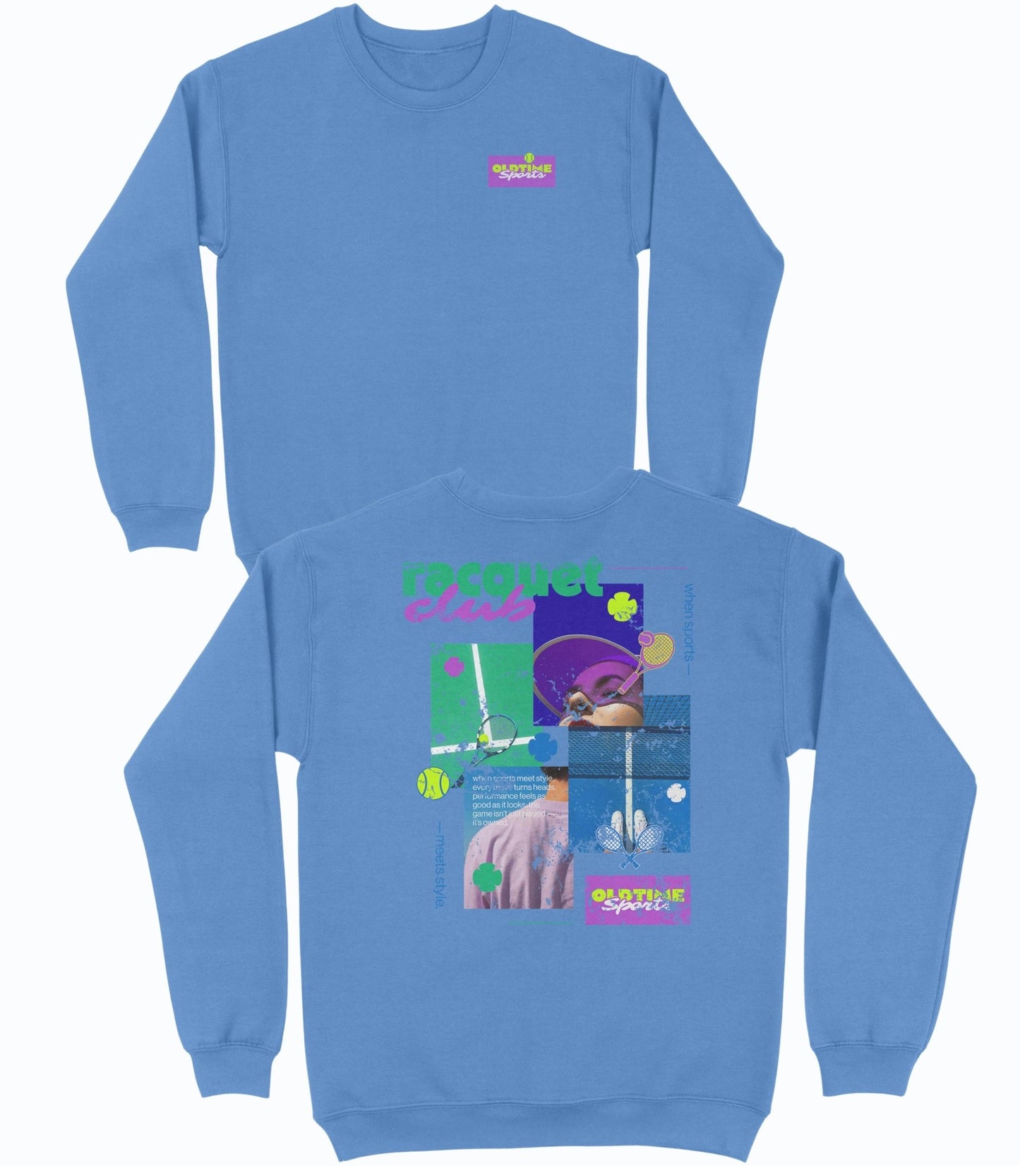 Racquet Club Basic Crewneck - Old Time Sports