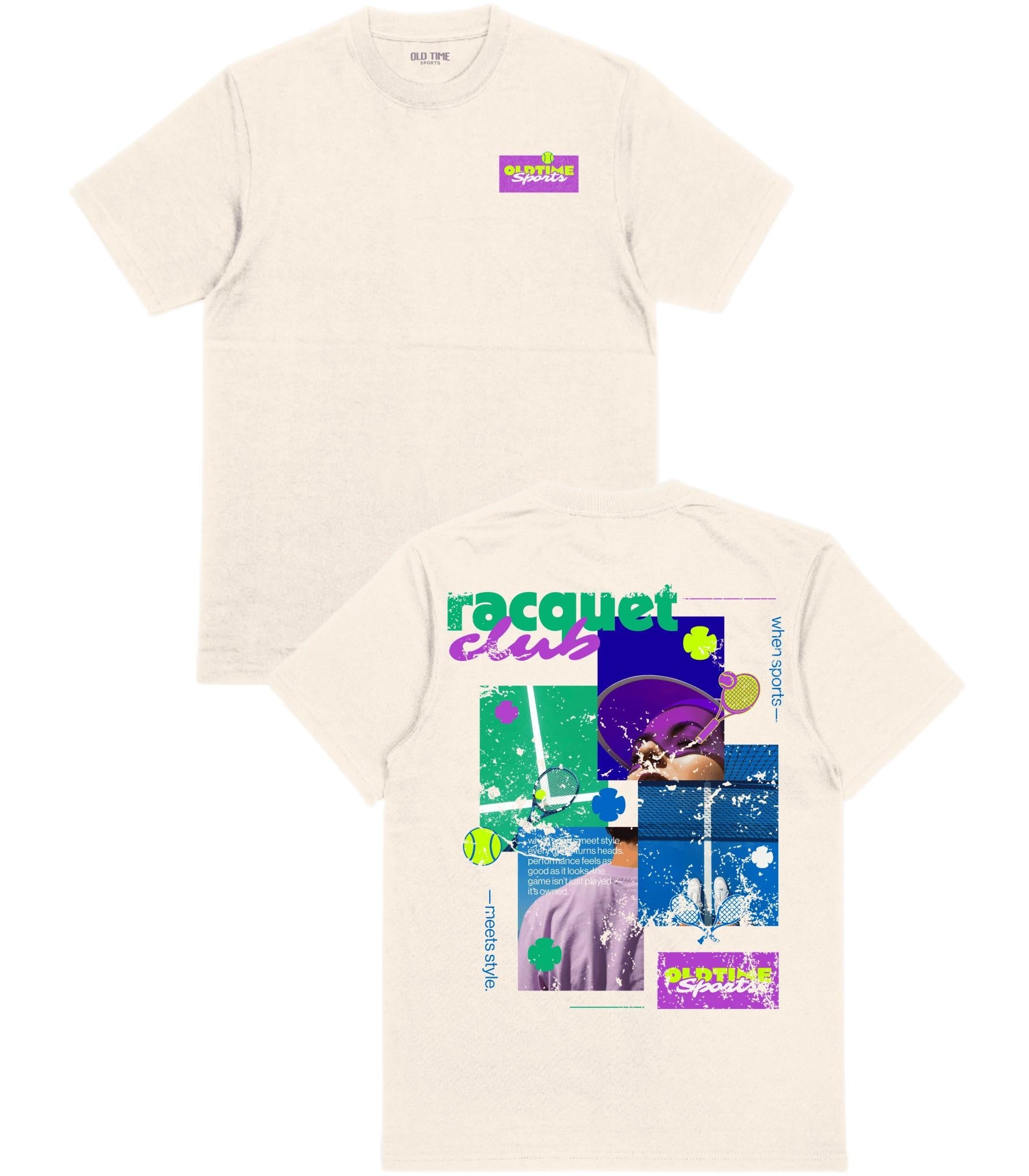 Racquet Club T-shirt - Old Time Sports