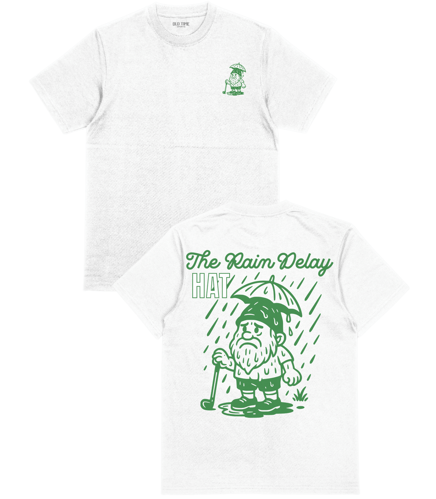 Rain Delay Hat T-Shirt - Old Time Sports