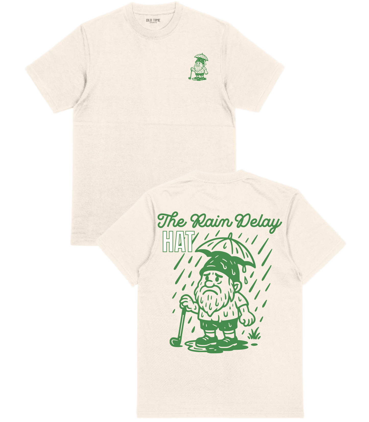 Rain Delay Hat T-Shirt - Old Time Sports