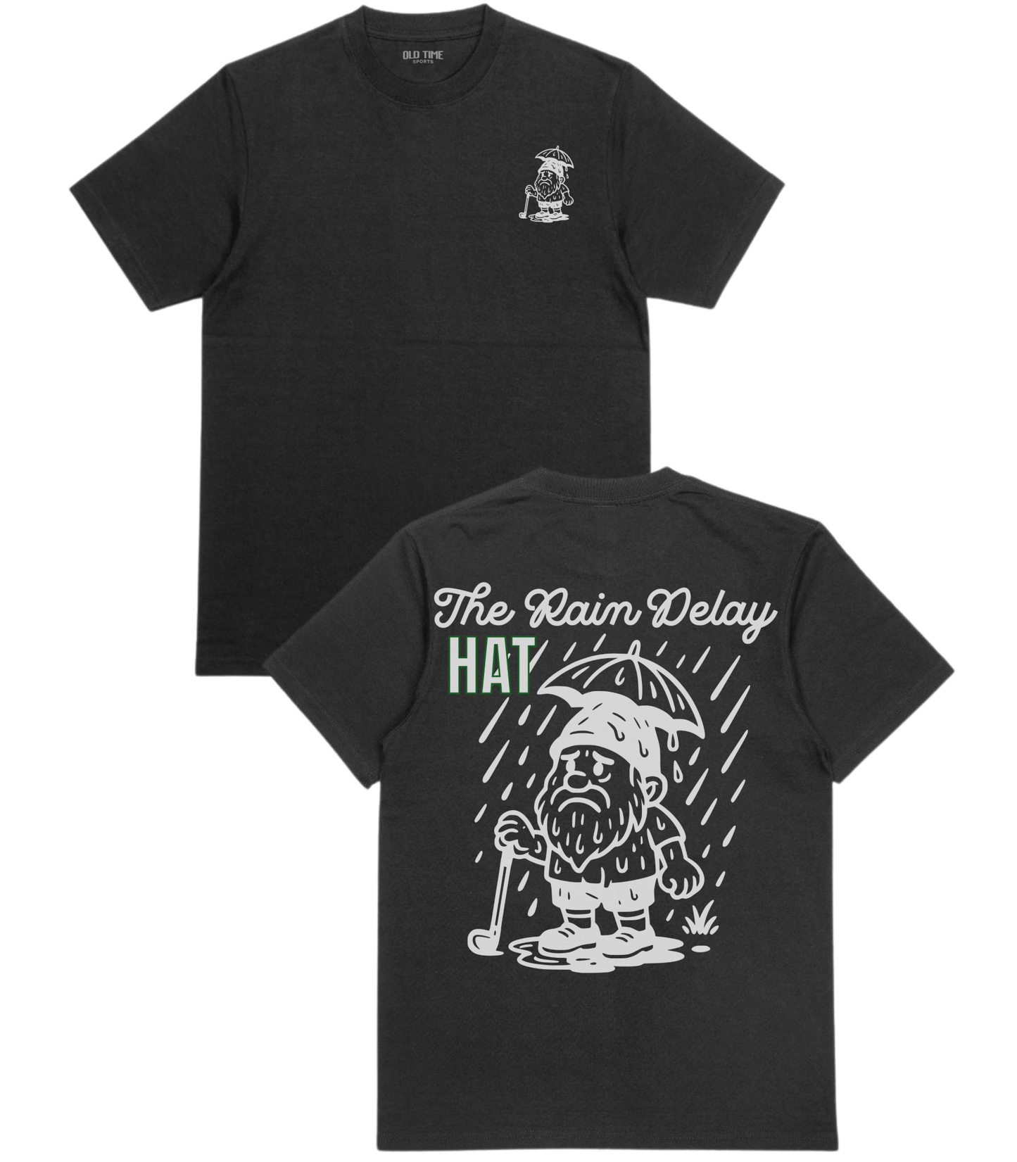 Rain Delay Hat T-Shirt - Old Time Sports