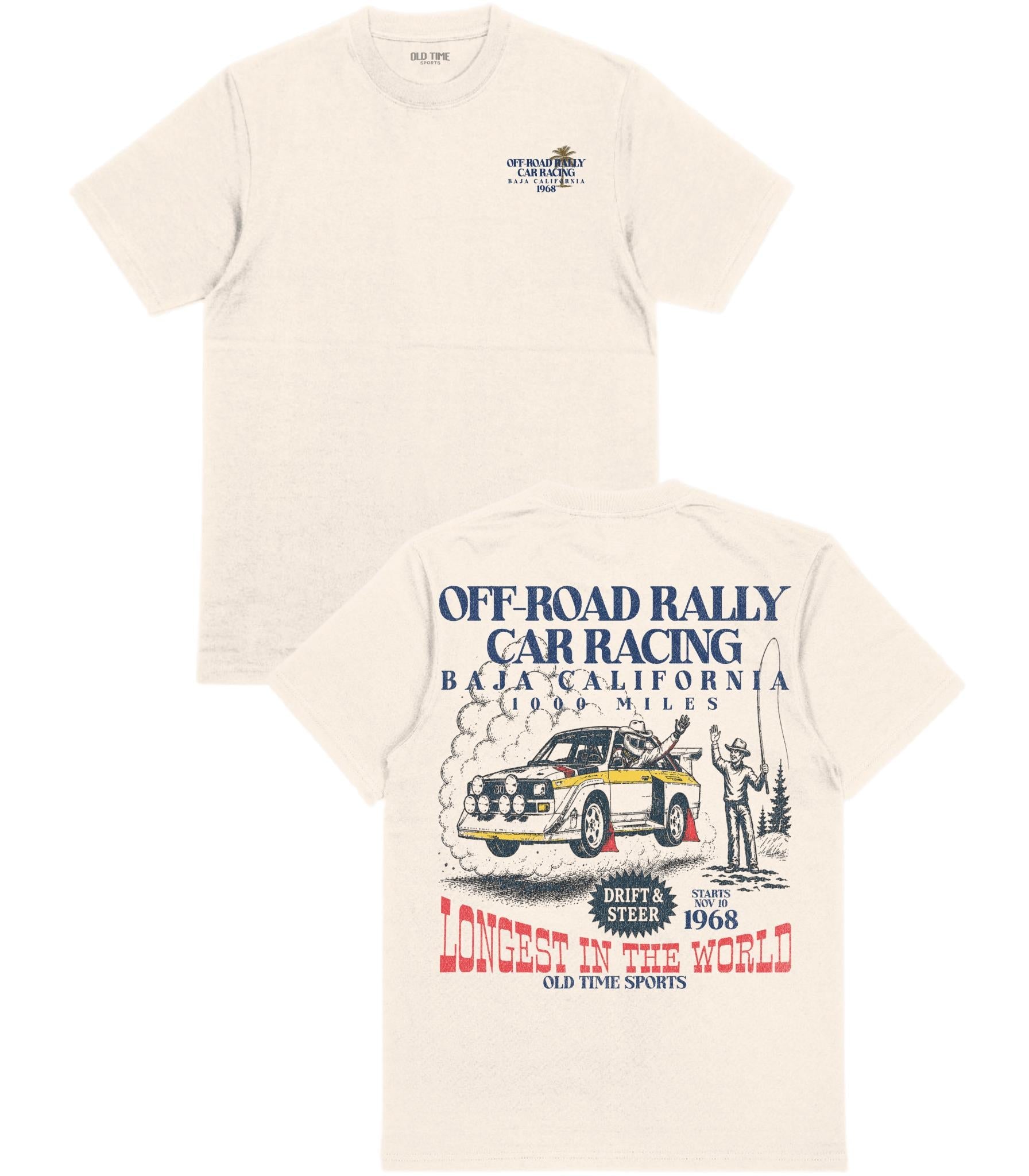 Rally Car T-Shirt - Old Time Sports