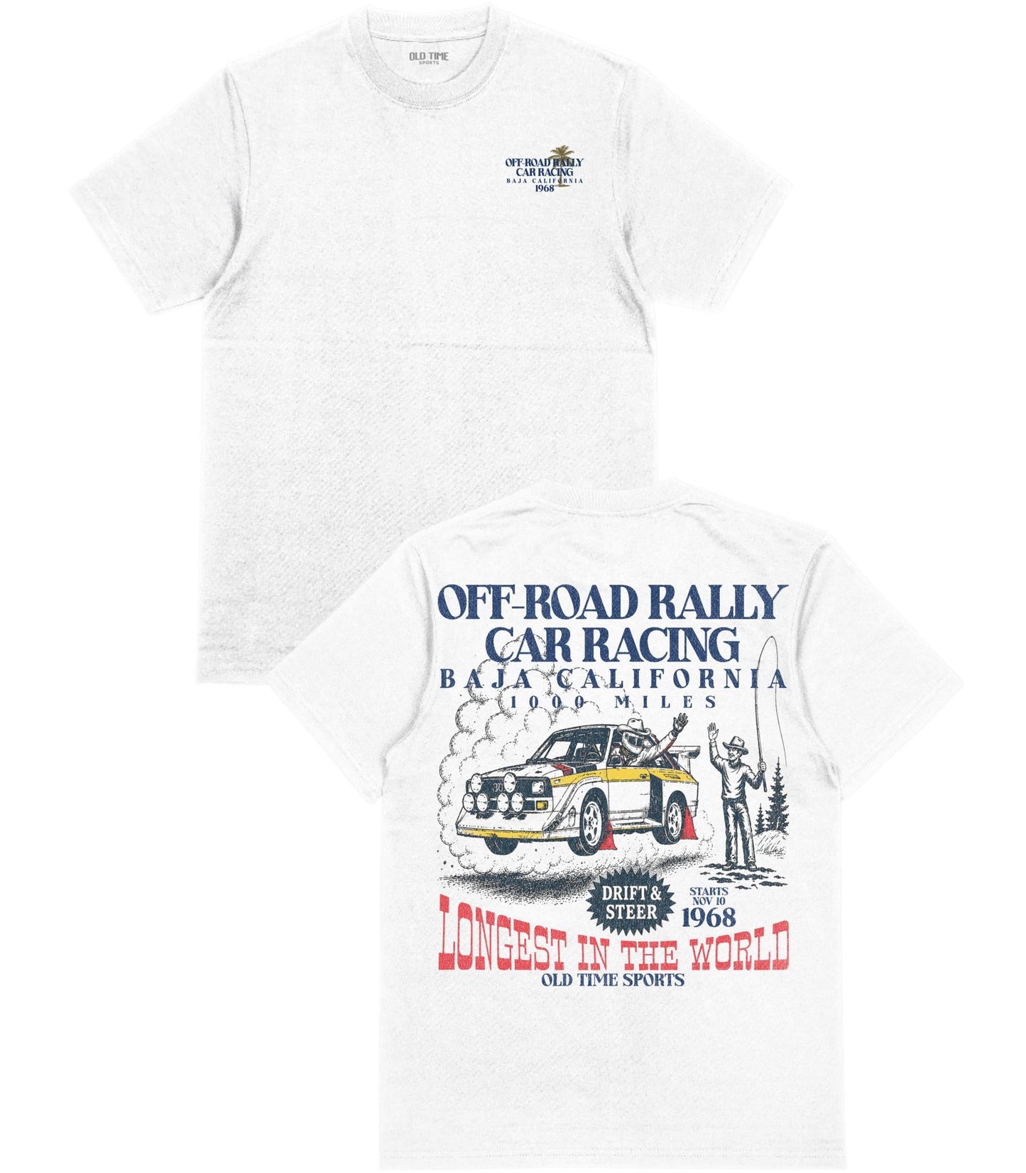 Rally Car T-Shirt - Old Time Sports