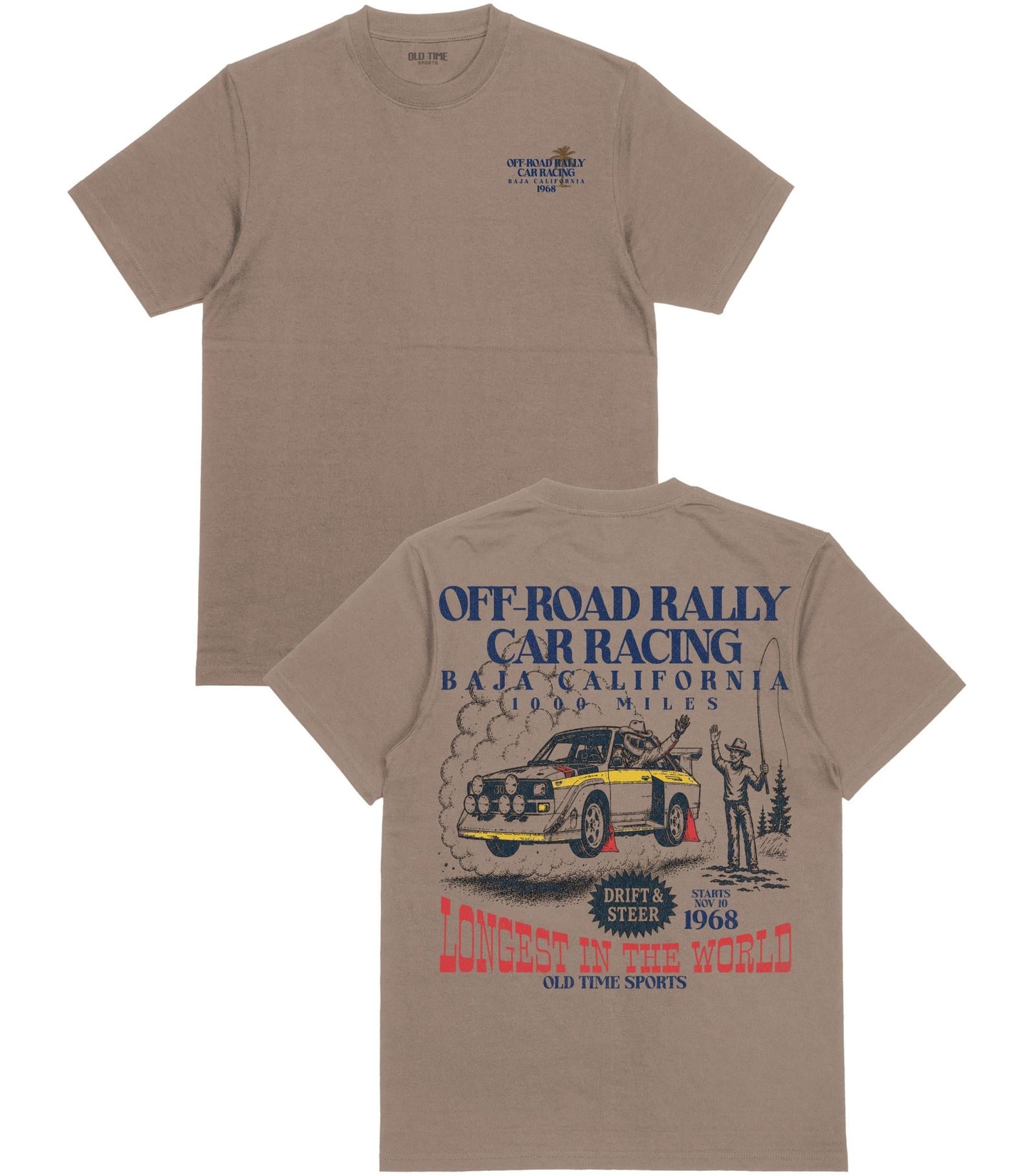 Rally Car T-Shirt - Old Time Sports