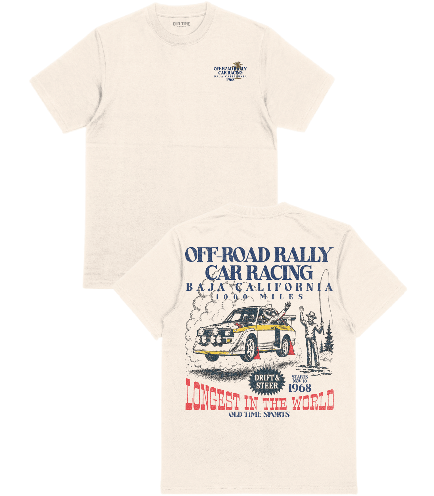 Rally Car T-Shirt - Old Time Sports
