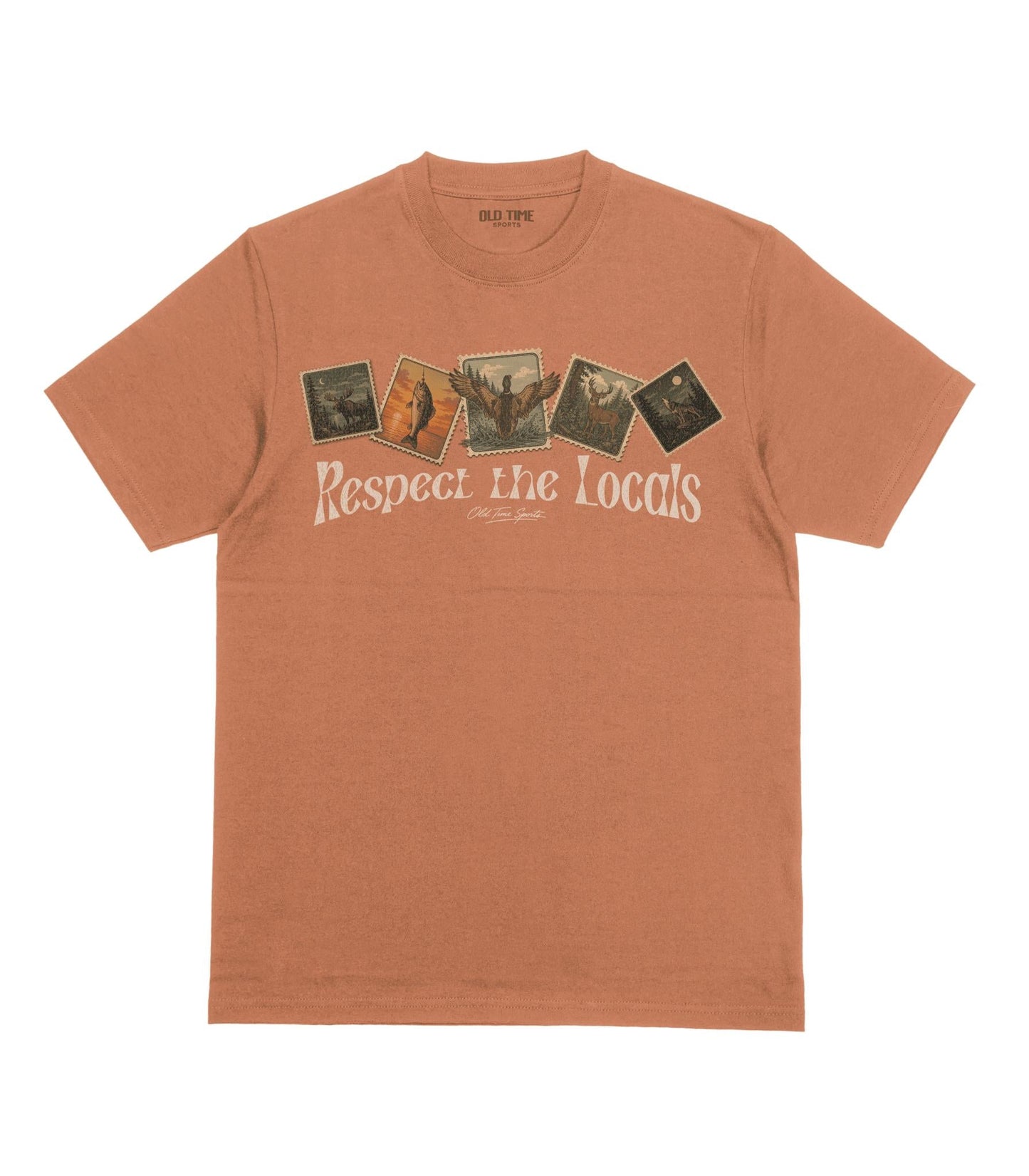 Respect the Locals T-Shirt - Old Time Sports