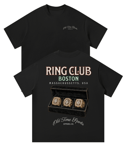 Ring Club Boston Heavyweight Tee - Old Time Sports