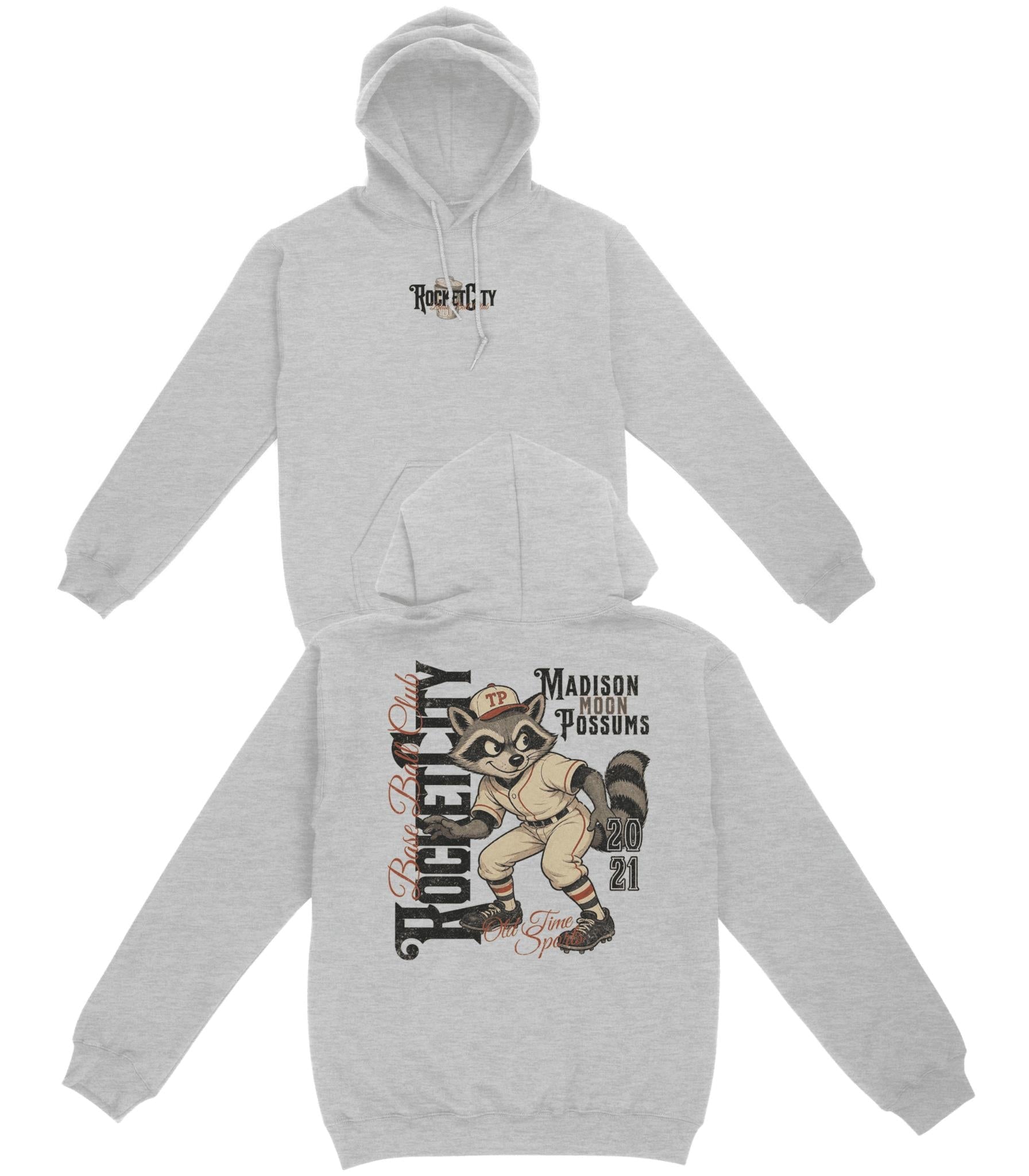 Rocket City Base Ball Club Basic Hoodie - Old Time Sports