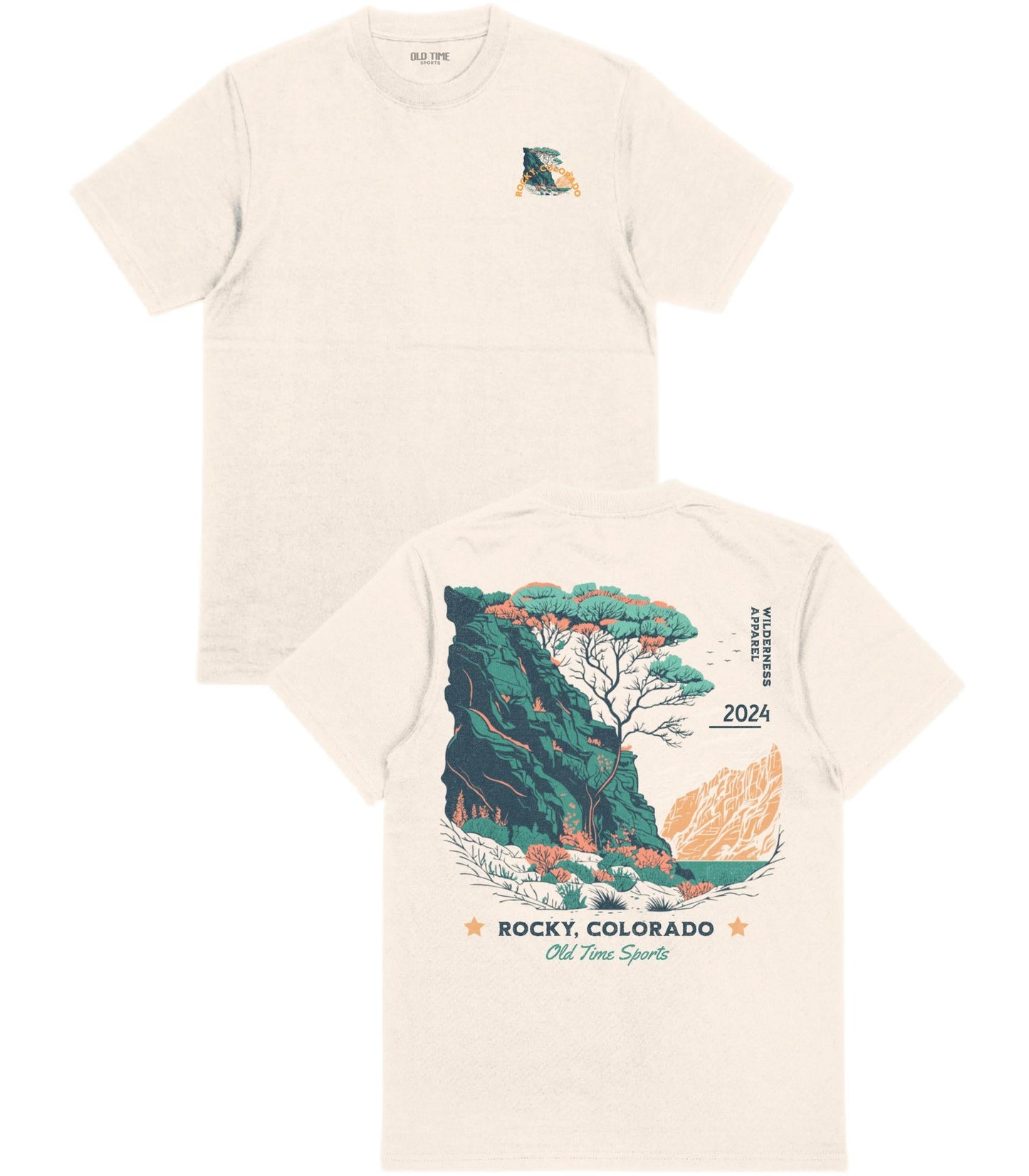 Rocky, Colorado T-Shirt - Old Time Sports