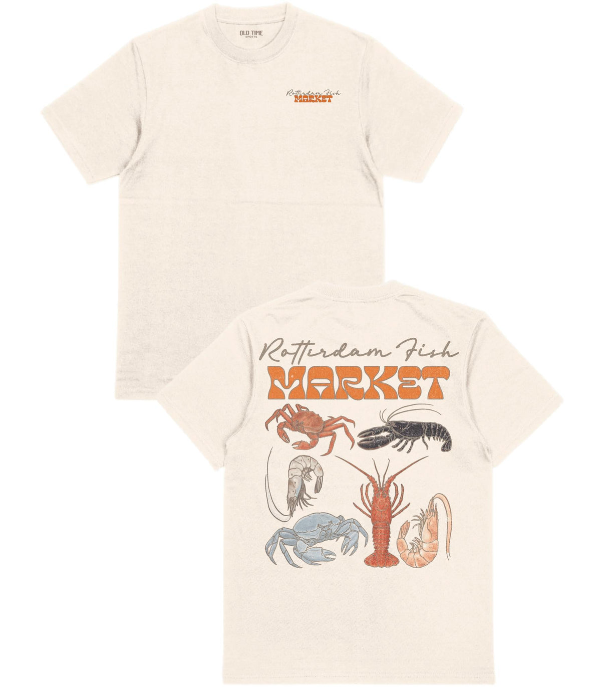 Rotterdam Fish Market T-Shirt - Old Time Sports