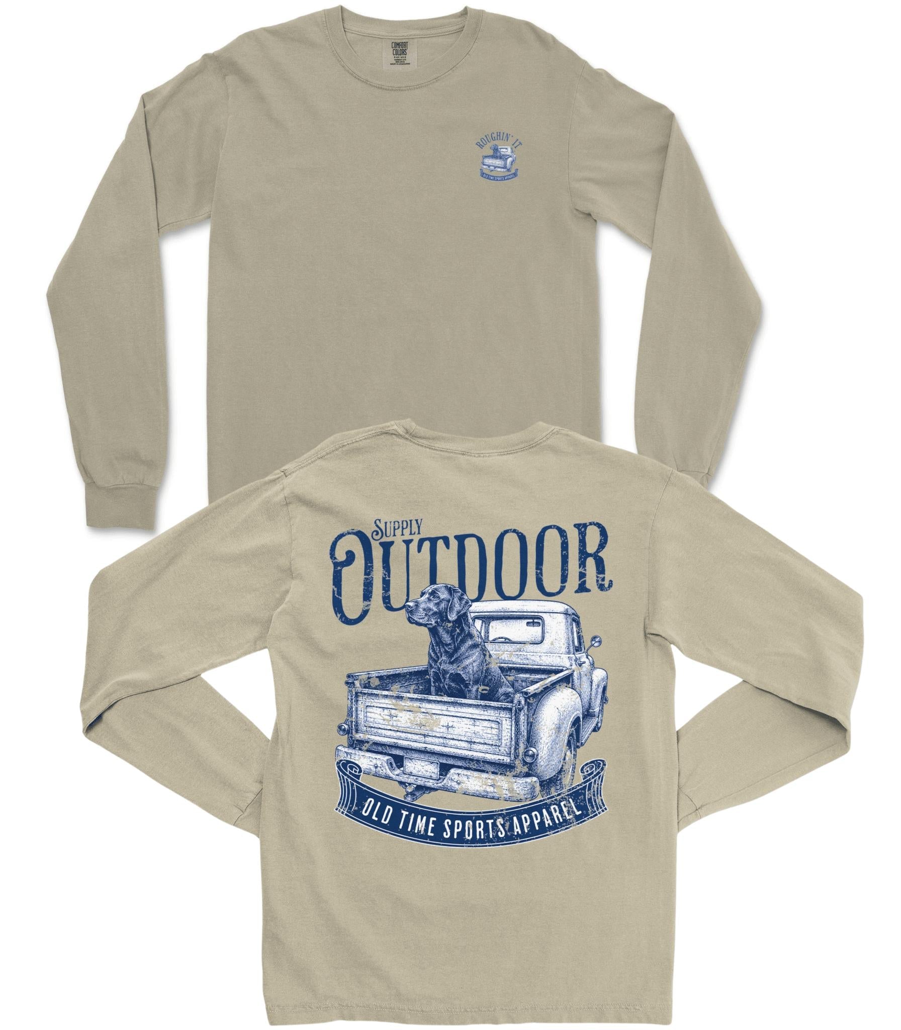 Roughin' It Long-Sleeve Tee - Old Time Sports