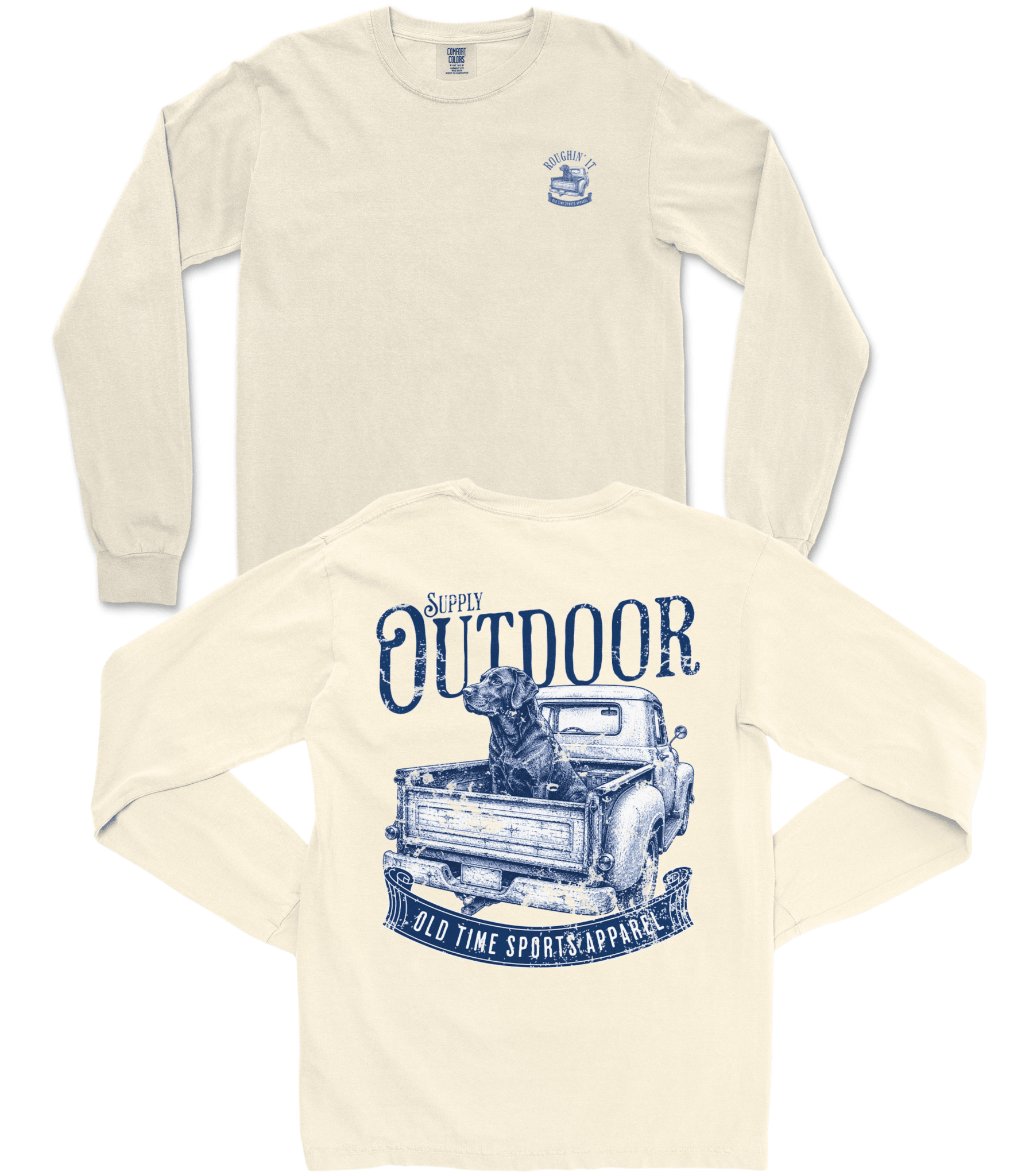 Roughin' It Long-Sleeve Tee - Old Time Sports