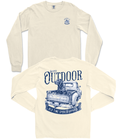 Roughin' It Long-Sleeve Tee - Old Time Sports
