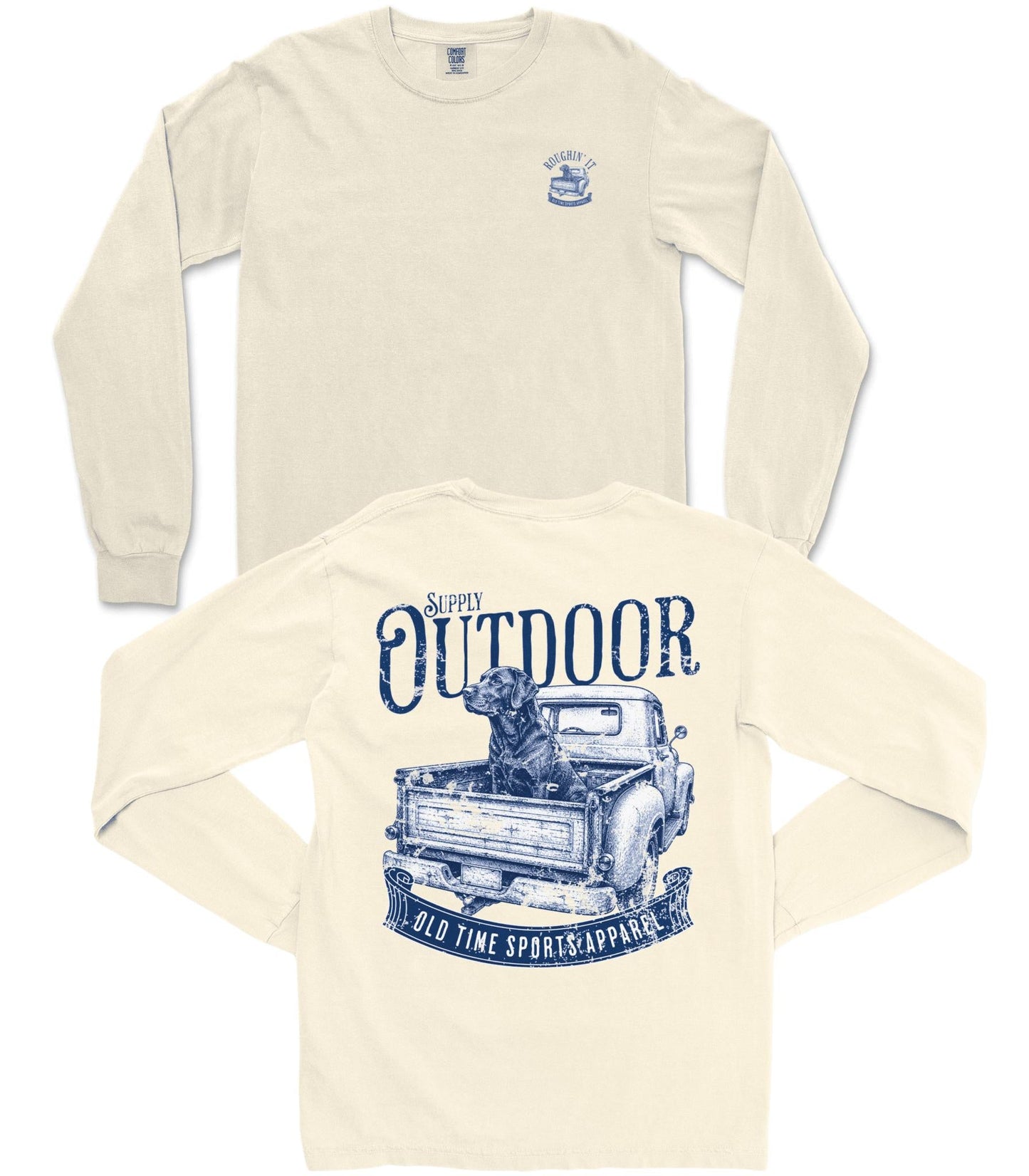 Roughin' It Long-Sleeve Tee - Old Time Sports