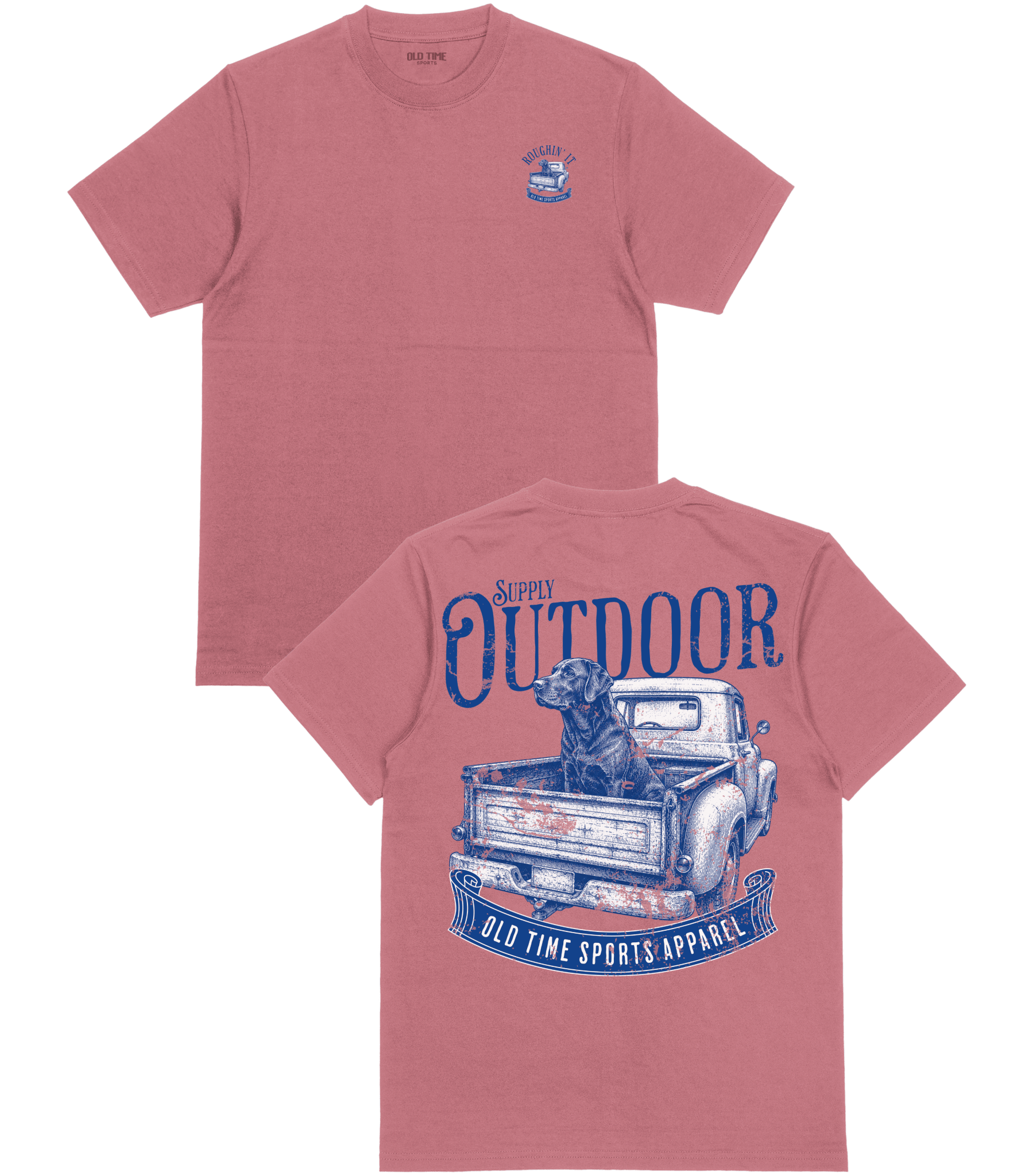 Roughin' It T-Shirt - Old Time Sports