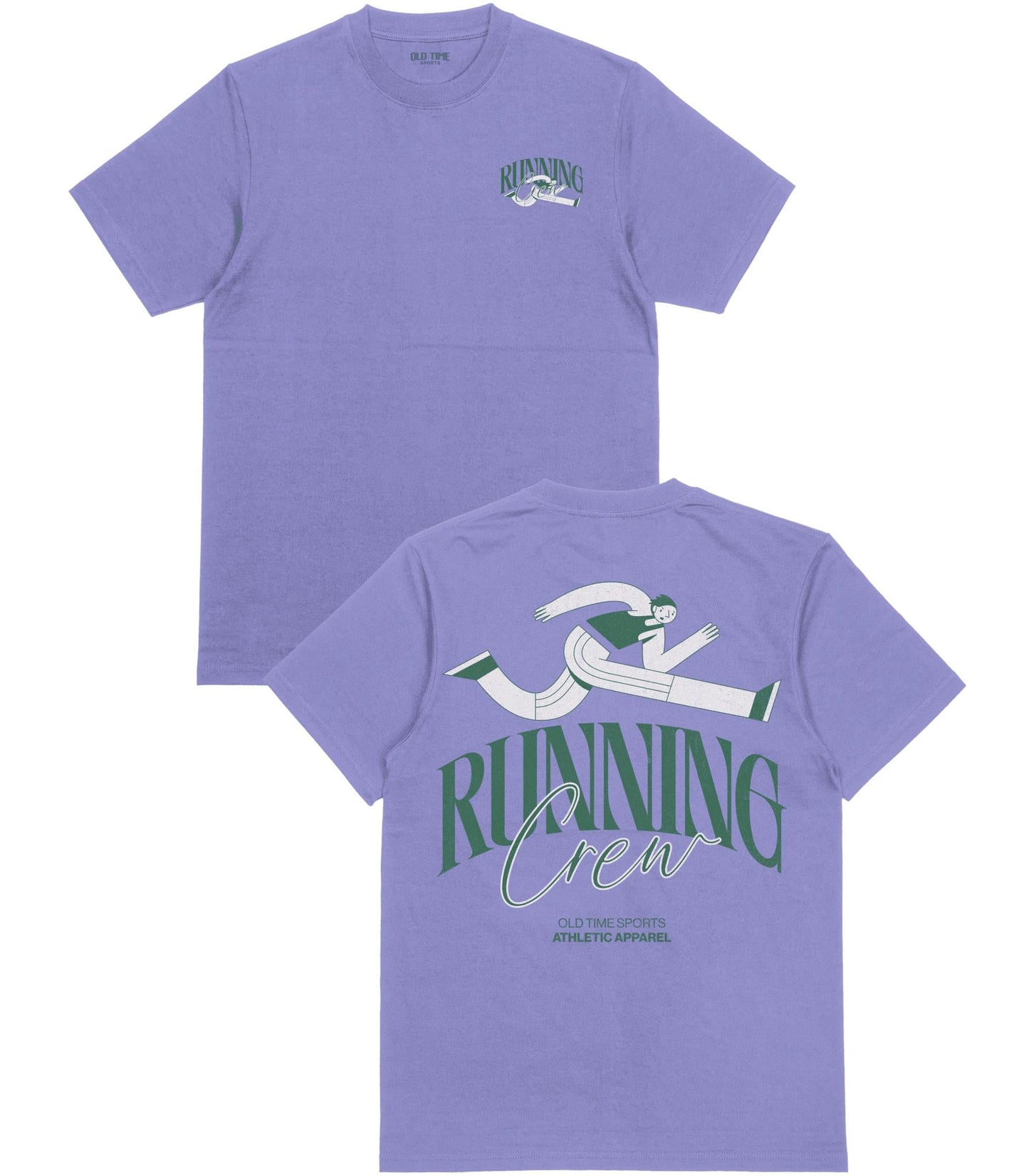 Running Crew T-shirt - Old Time Sports