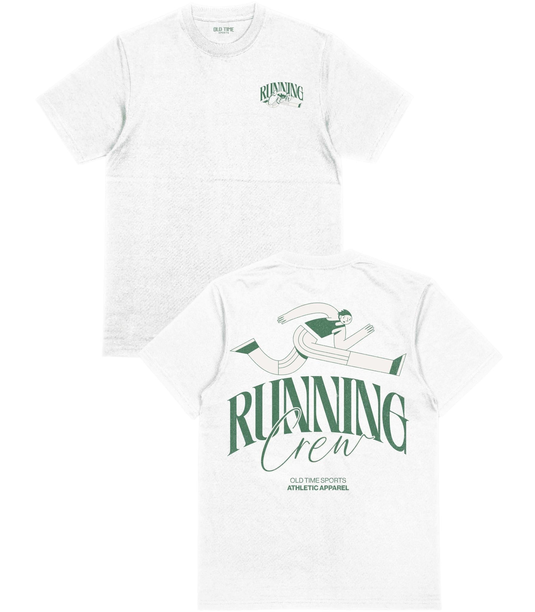 Running Crew T-shirt - Old Time Sports