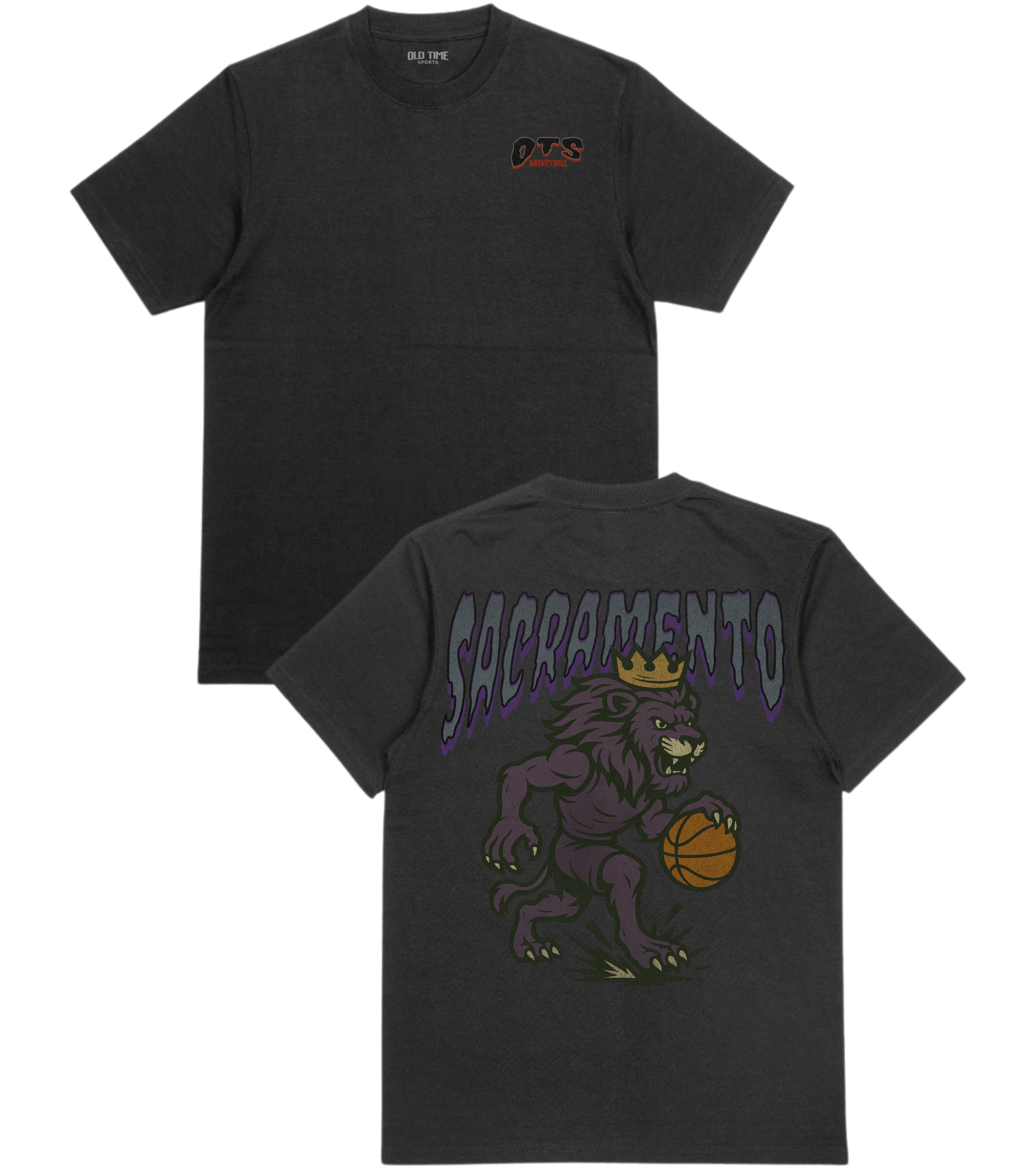 Sacramento Basketball T-Shirt - Old Time Sports