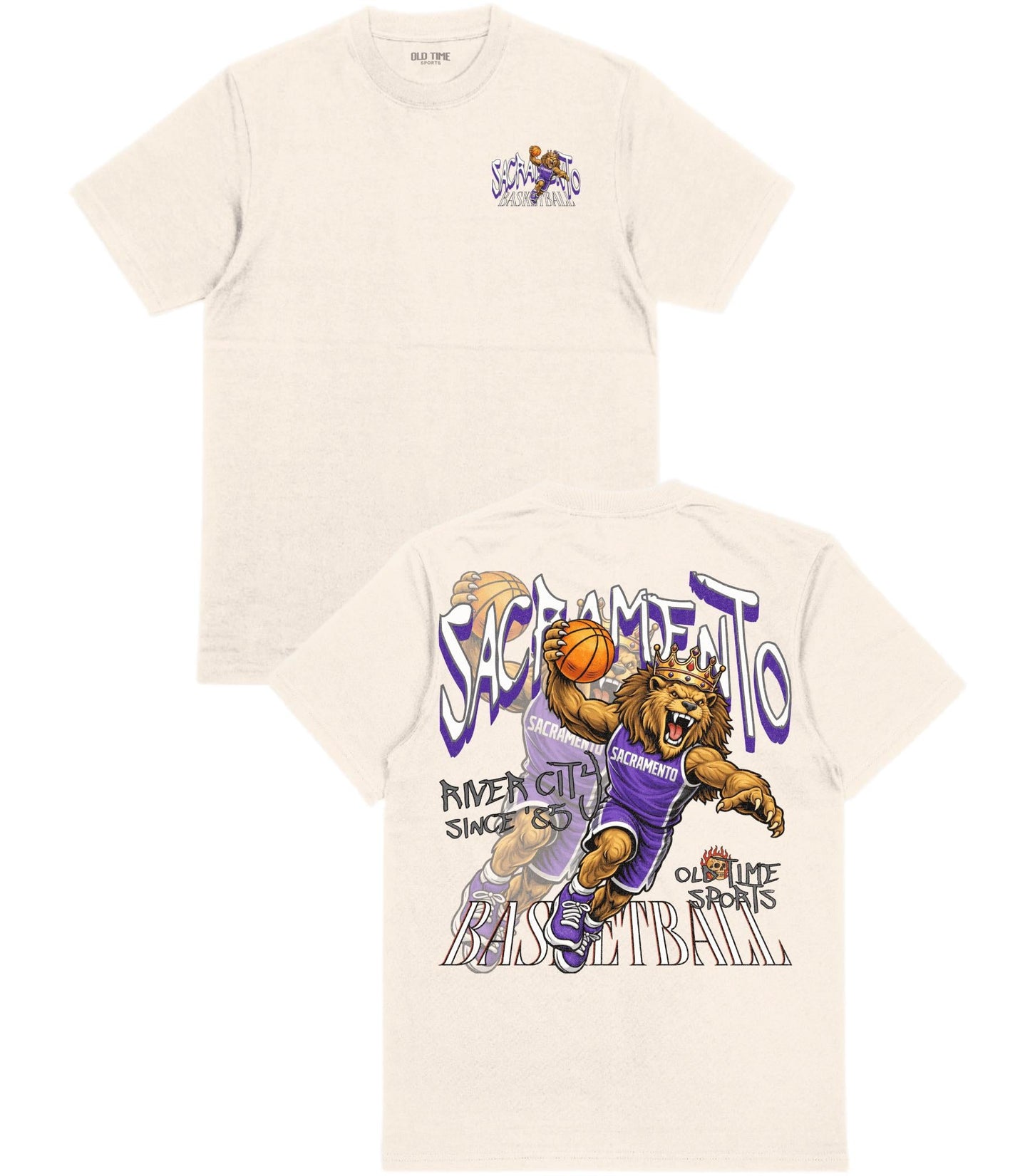 Sacramento Dunkman T-Shirt - Old Time Sports