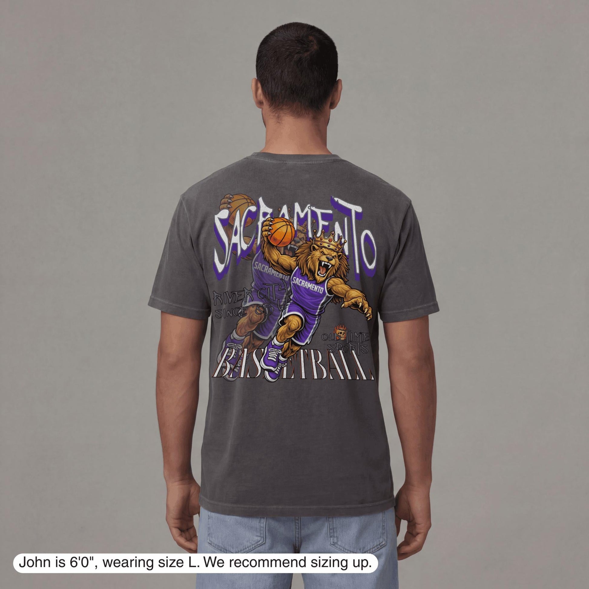 Sacramento Dunkman T-Shirt - Old Time Sports