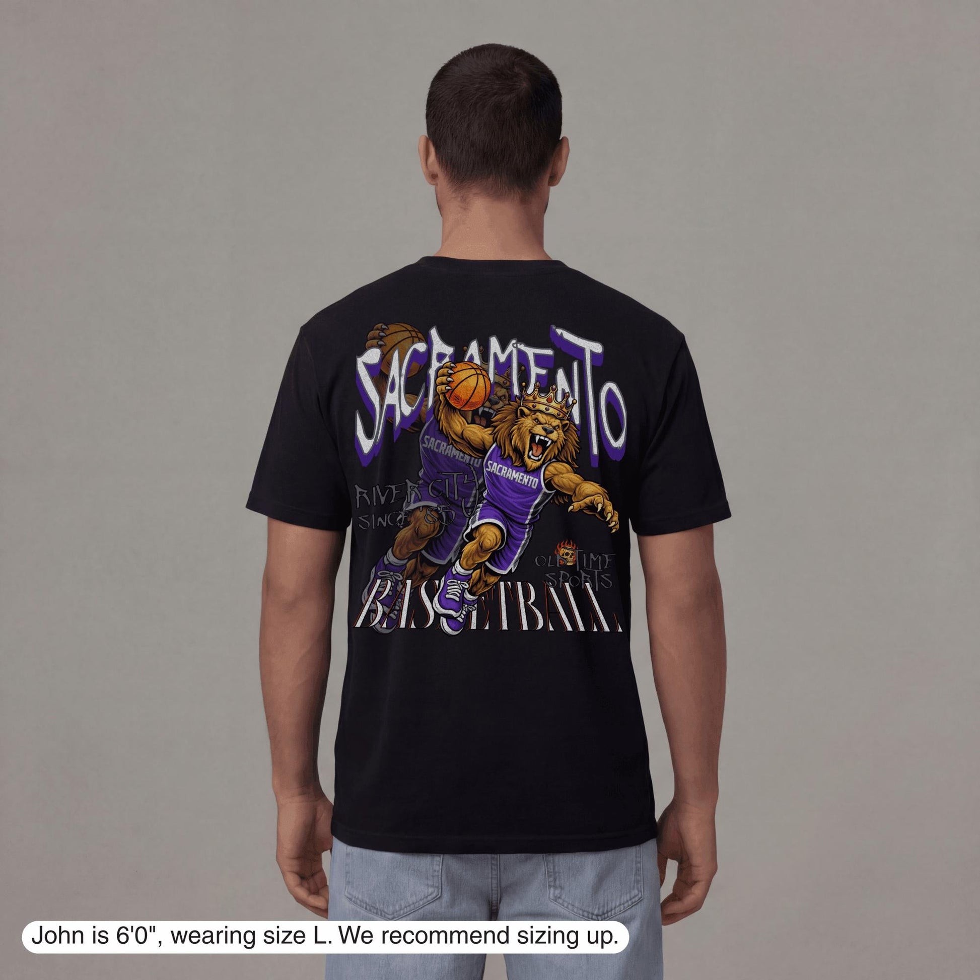 Sacramento Dunkman T-Shirt - Old Time Sports