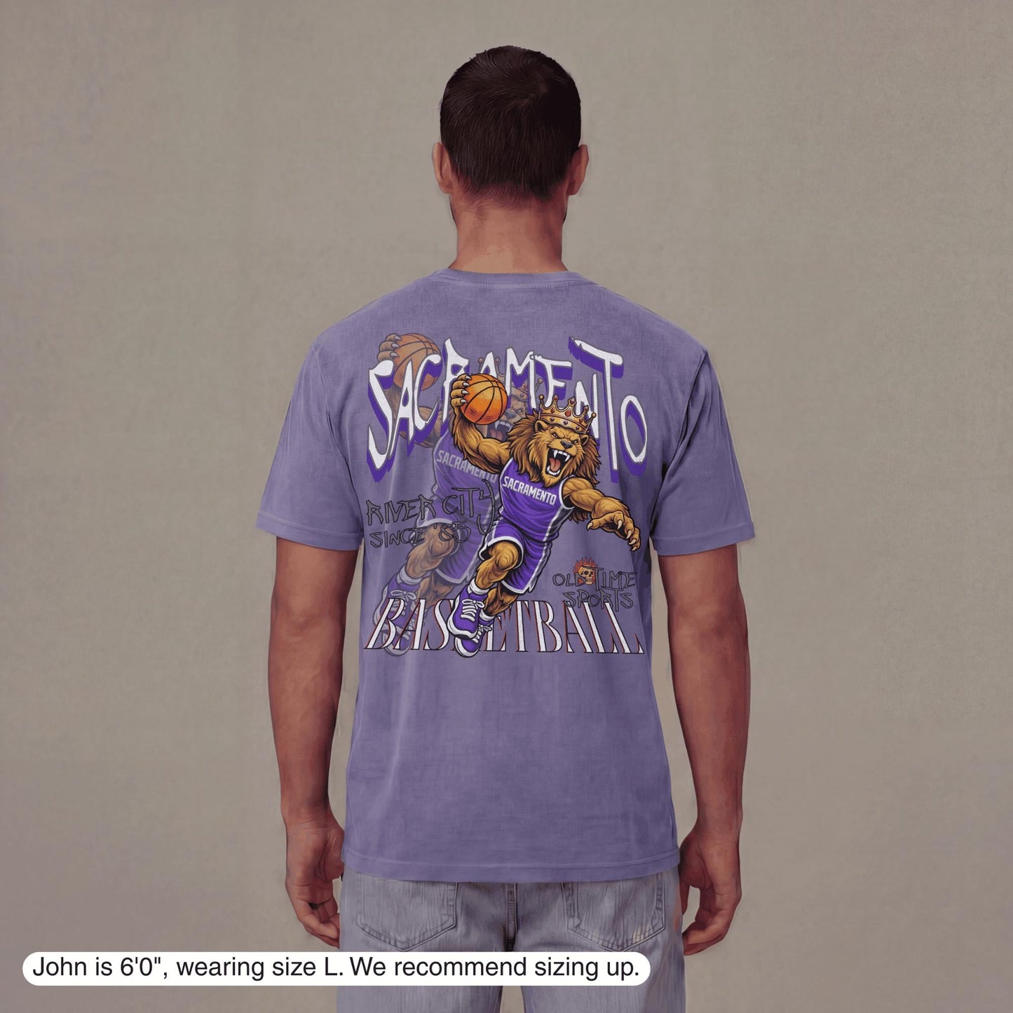 Sacramento Dunkman T-Shirt - Old Time Sports