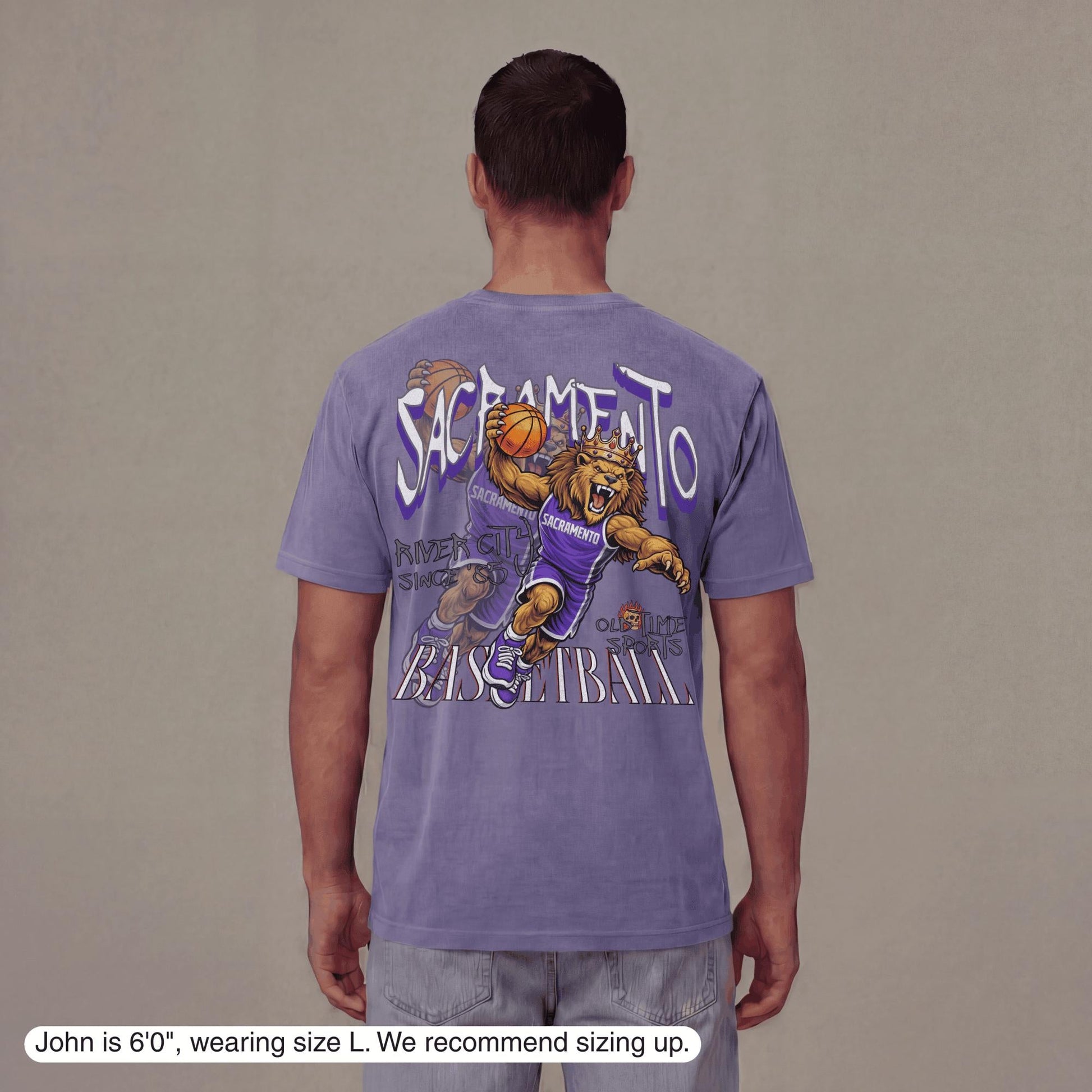 Sacramento Dunkman T-Shirt - Old Time Sports