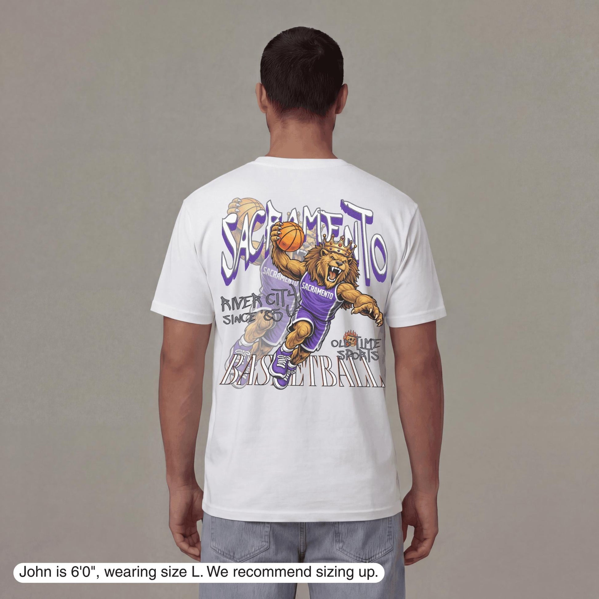 Sacramento Dunkman T-Shirt - Old Time Sports