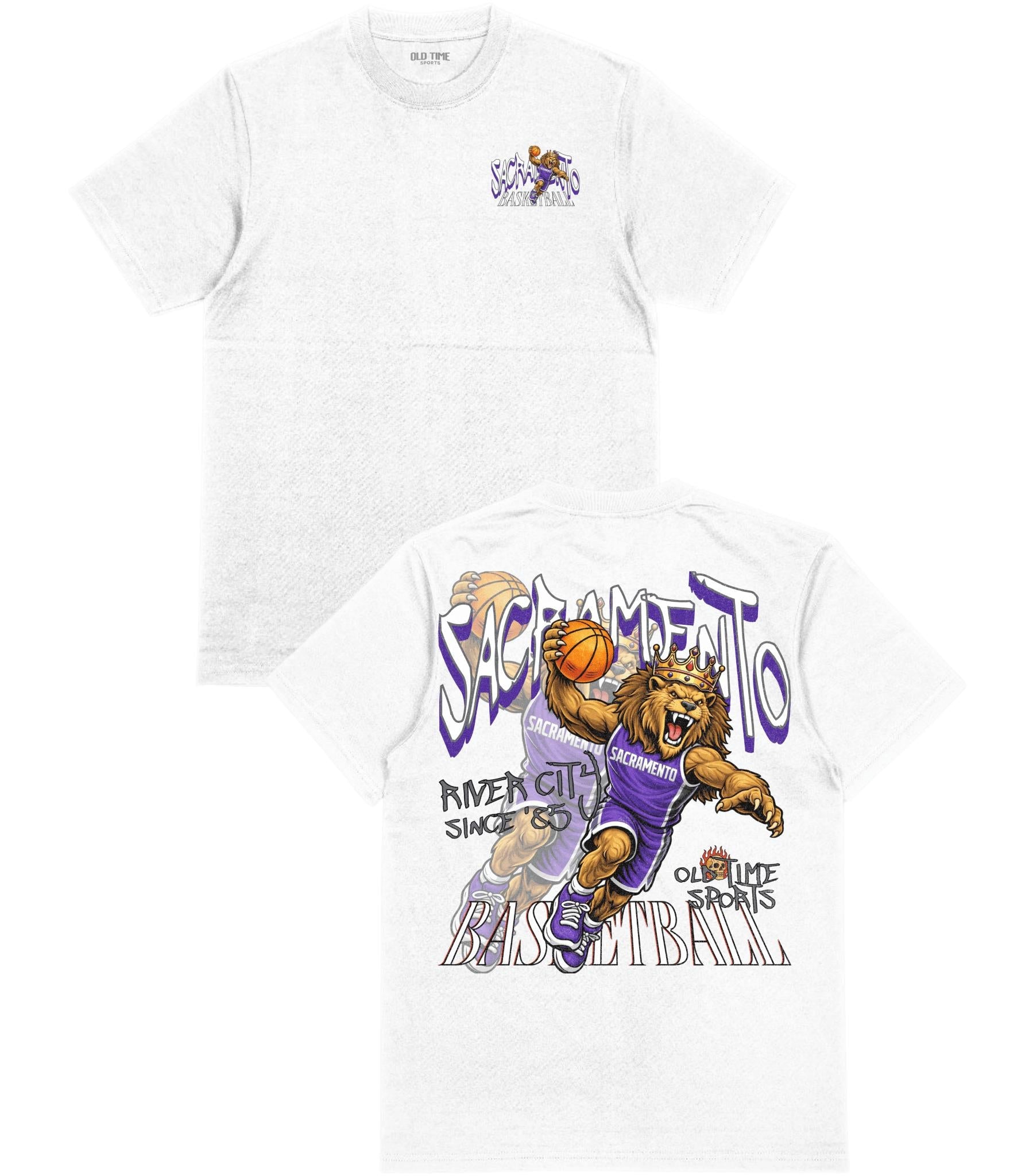 Sacramento Dunkman T-Shirt - Old Time Sports