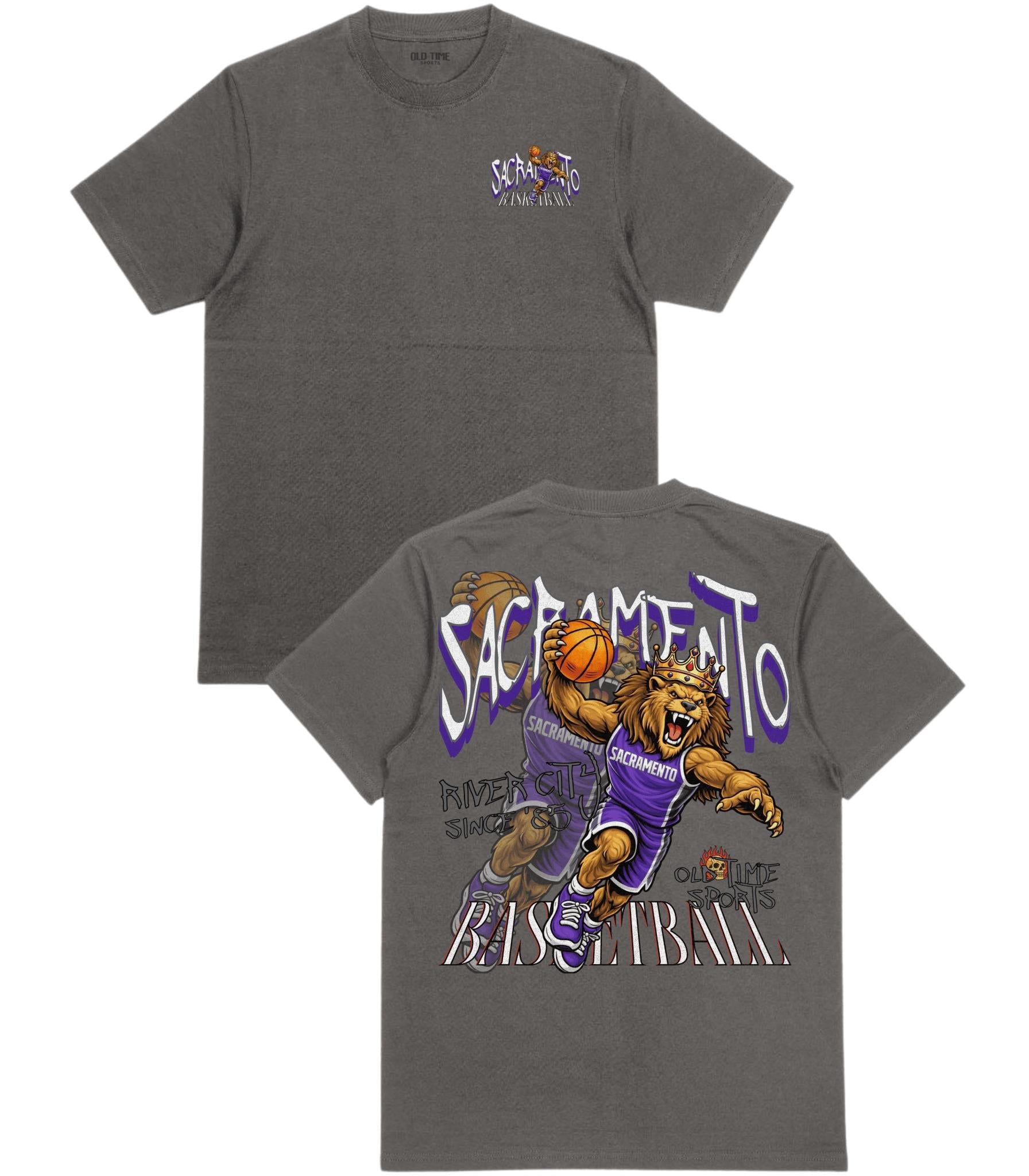 Sacramento Dunkman T-Shirt - Old Time Sports