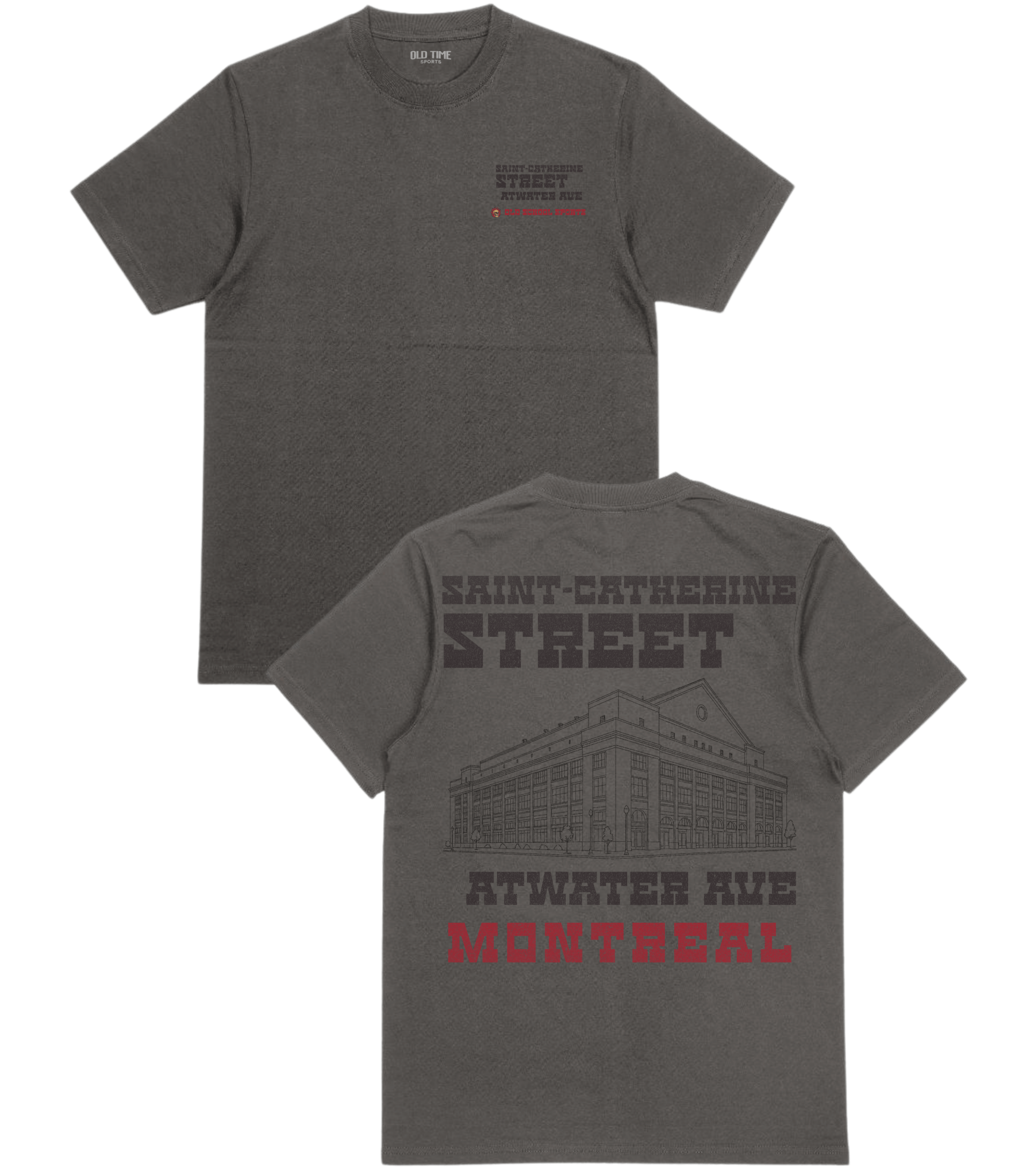 Saint - Catherine Street T-Shirt - Old Time Sports