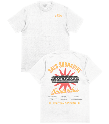 Sal's Submarine T-Shirt - Old Time Sports