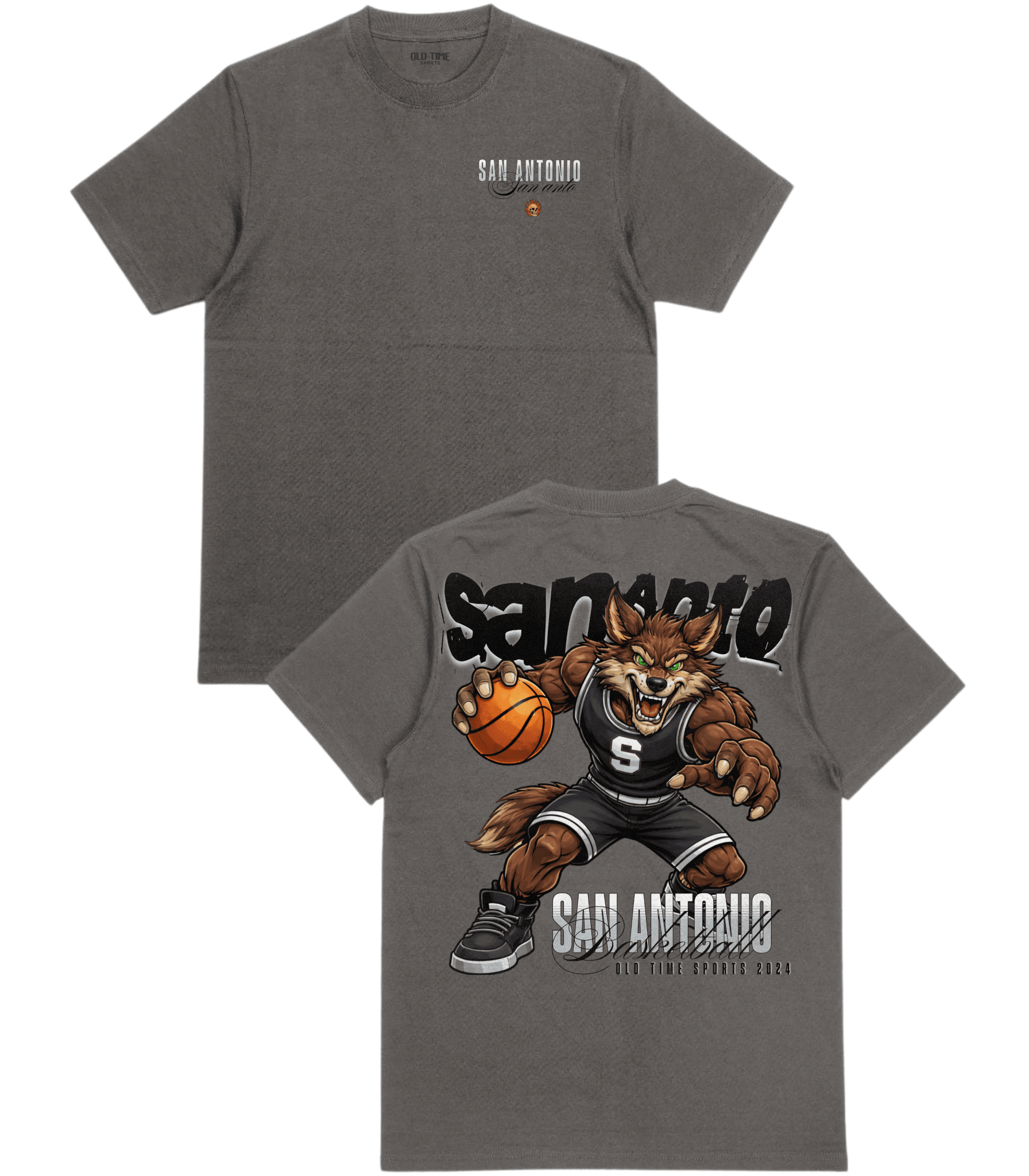 San Anto Basketball T-Shirt - Old Time Sports
