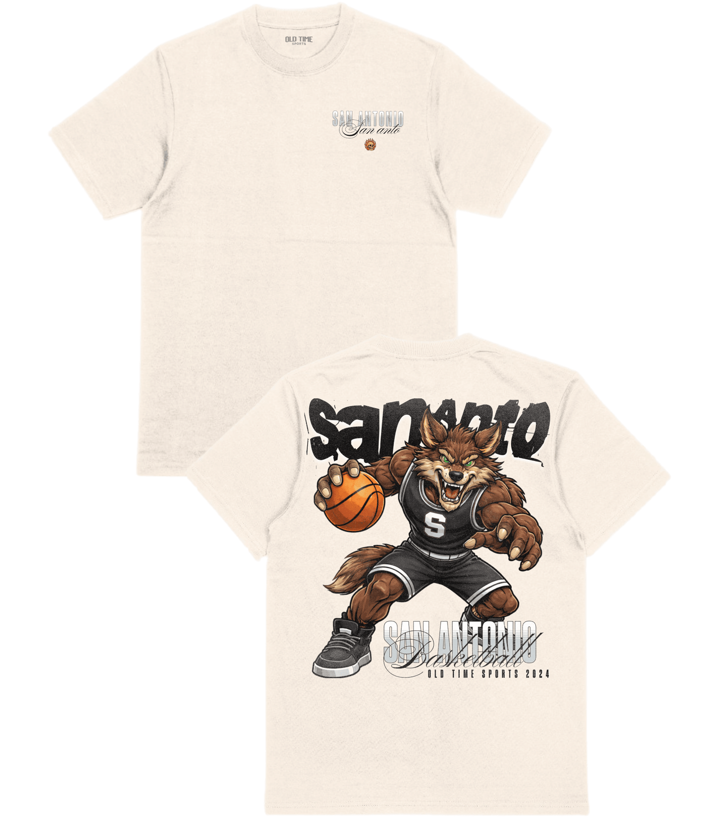 San Anto Basketball T-Shirt - Old Time Sports